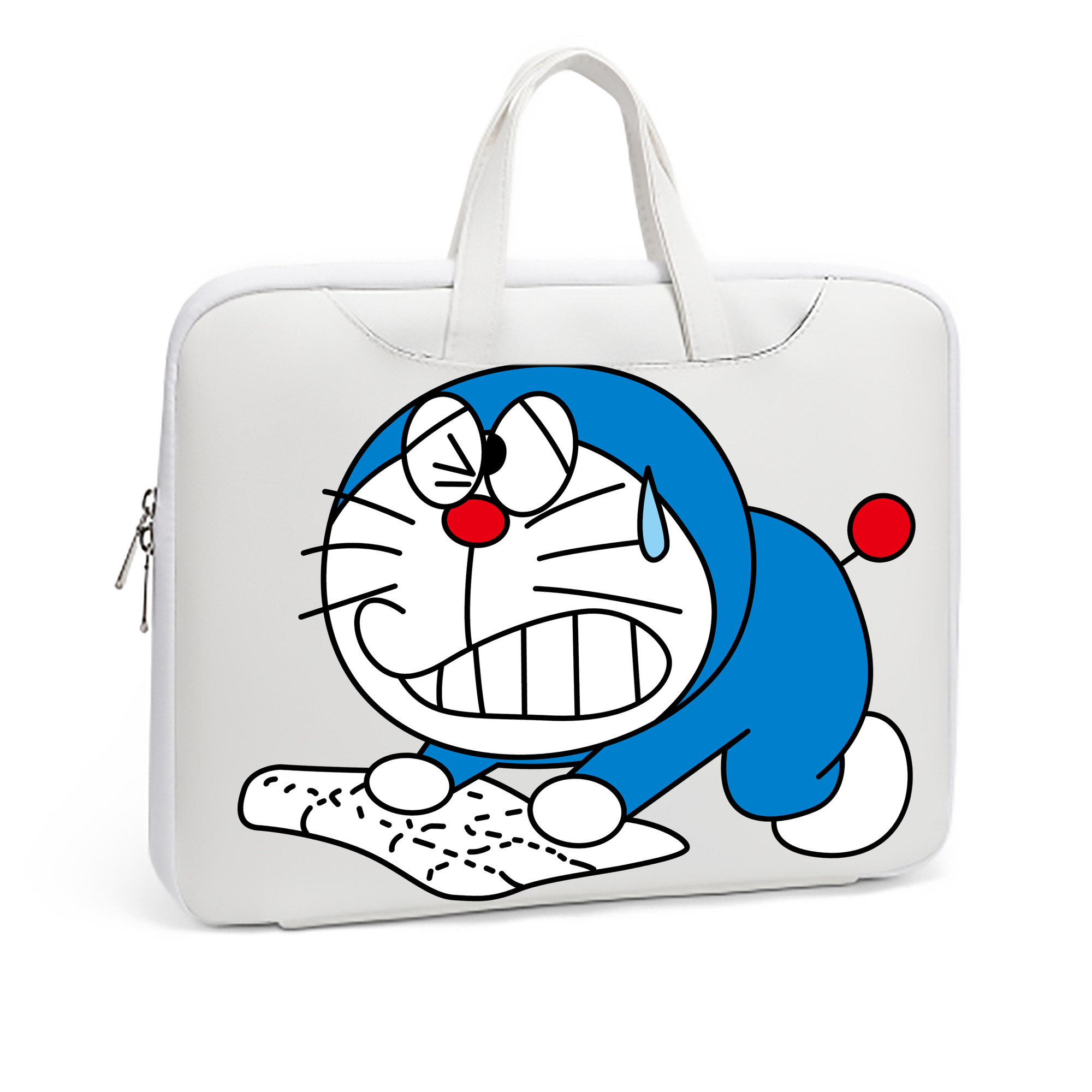 （画像用） ドラえもん Doraemon レザーラップトップバッグ　ノートパソコンケース
