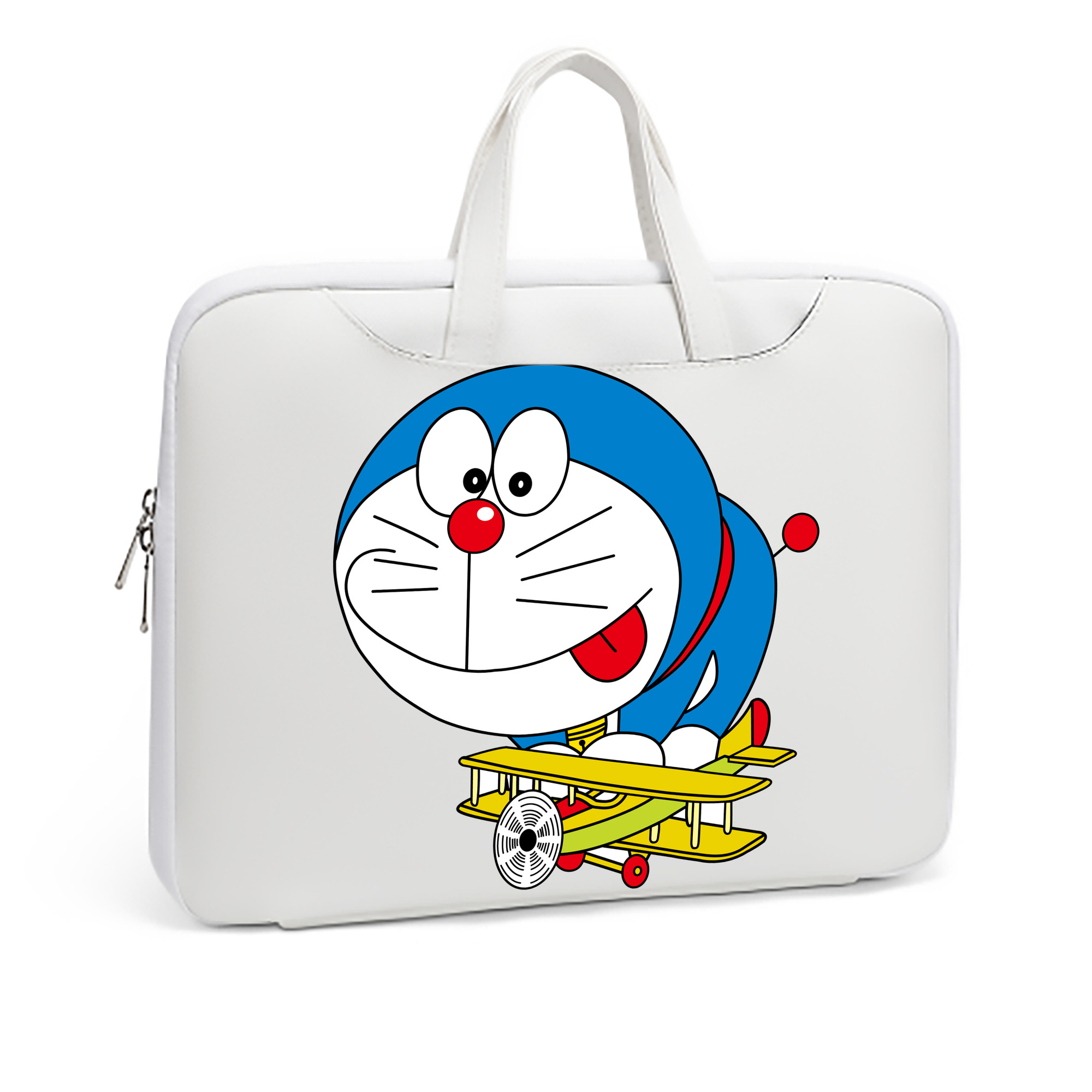 （画像用） ドラえもん Doraemon レザーラップトップバッグ　ノートパソコンケース