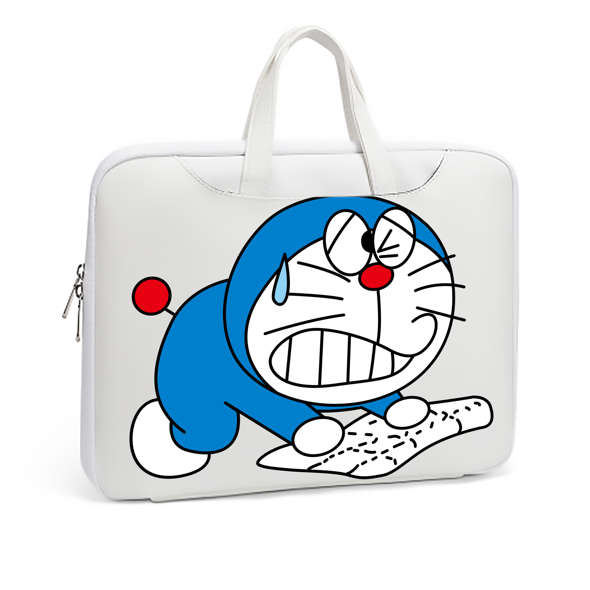 （画像用） ドラえもん Doraemon レザーラップトップバッグ　ノートパソコンケース