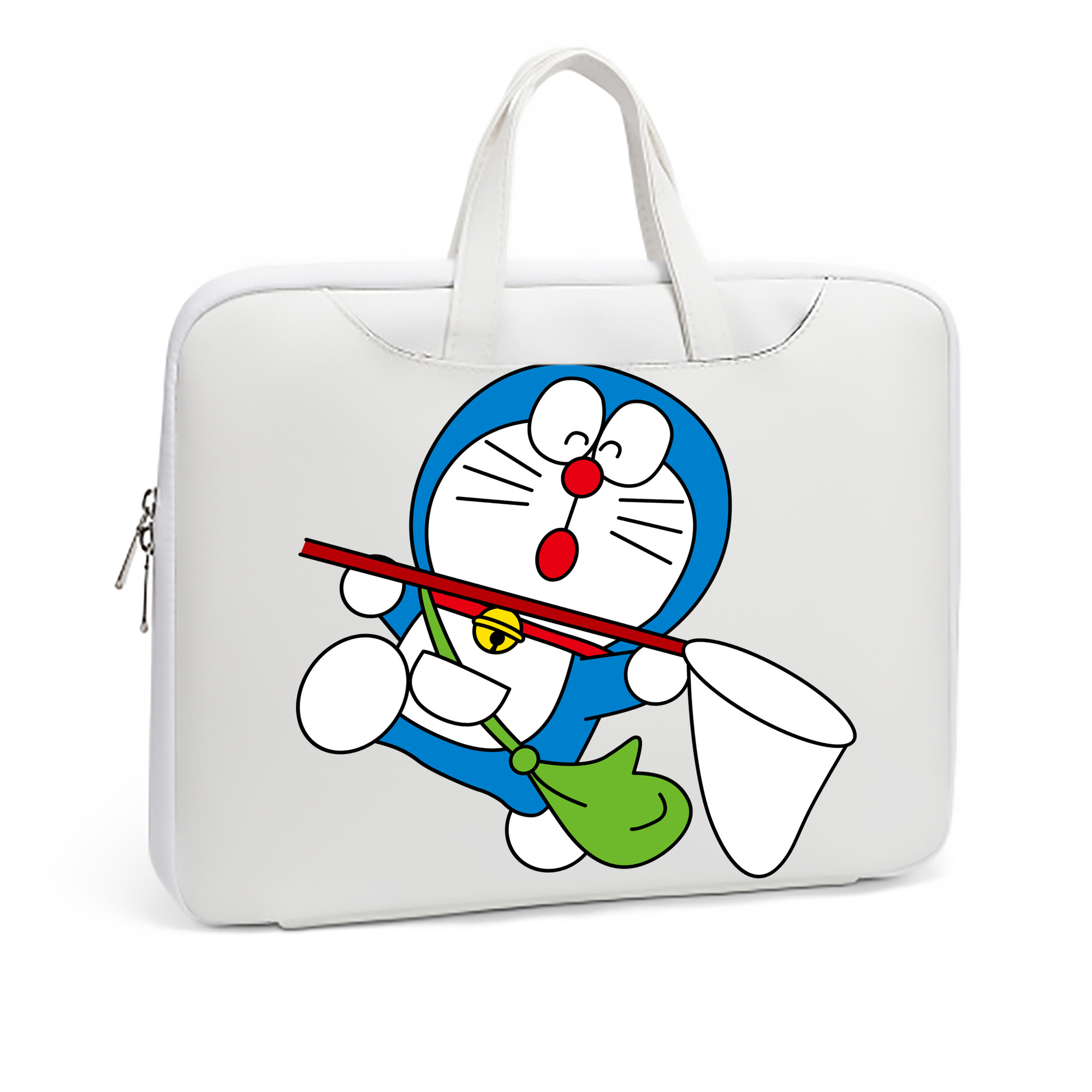 （画像用） ドラえもん Doraemon レザーラップトップバッグ　ノートパソコンケース