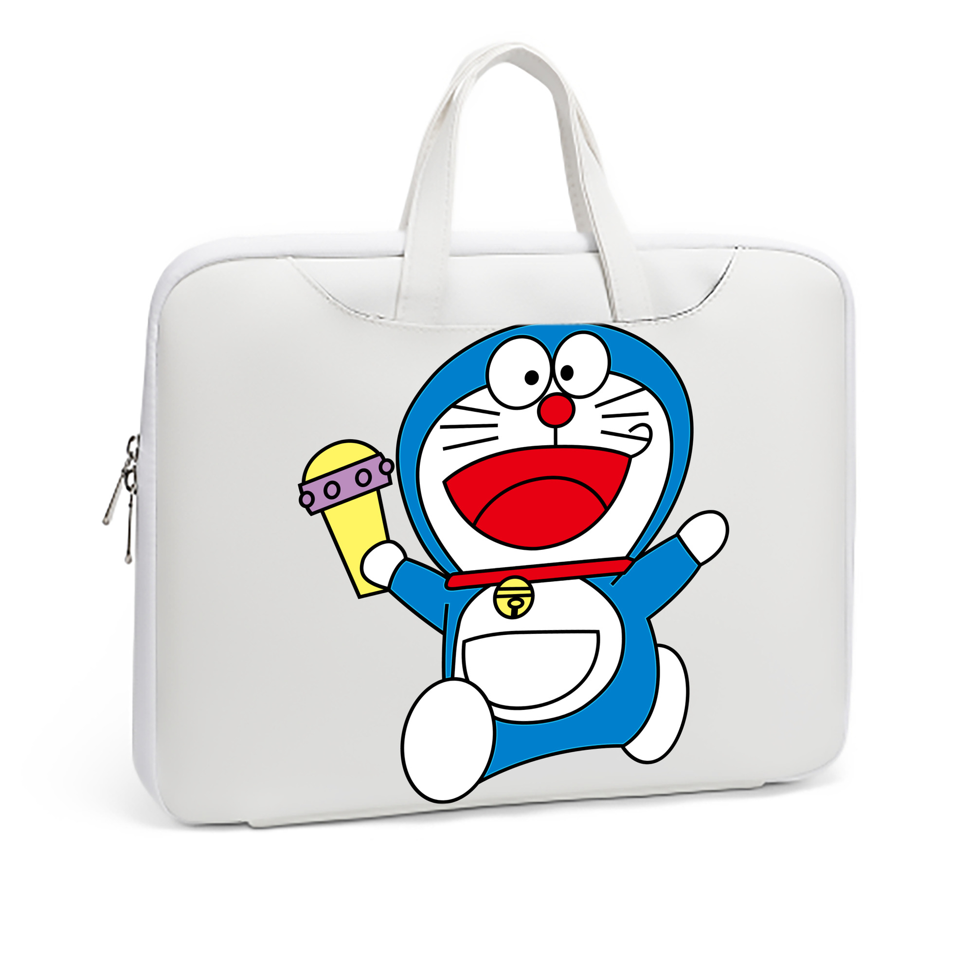 （画像用） ドラえもん Doraemon レザーラップトップバッグ　ノートパソコンケース