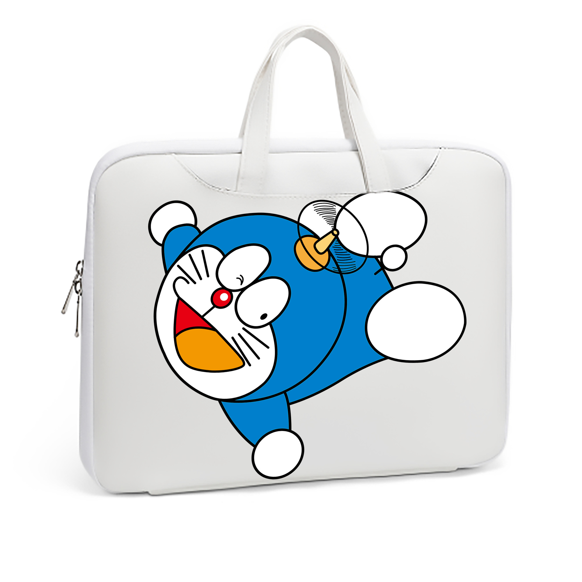 （画像用） ドラえもん Doraemon レザーラップトップバッグ　ノートパソコンケース