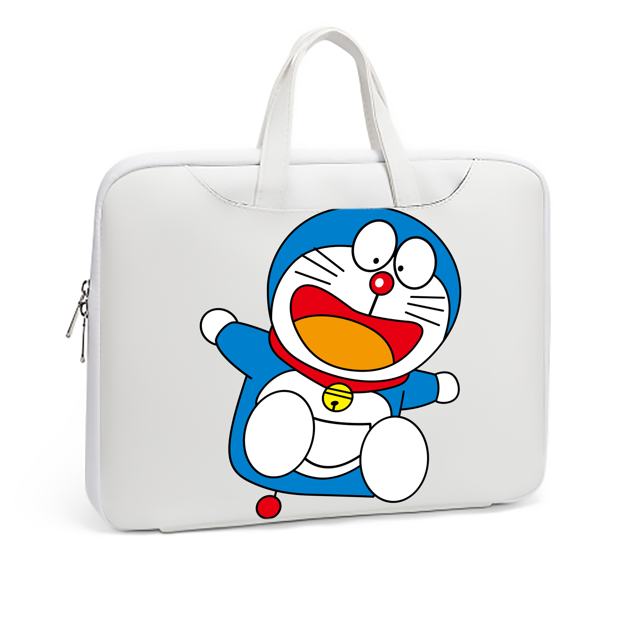 （画像用） ドラえもん Doraemon レザーラップトップバッグ　ノートパソコンケース