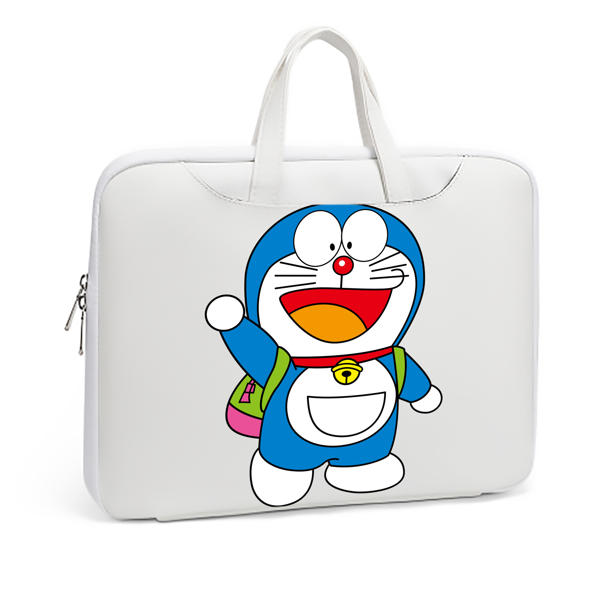 （画像用） ドラえもん Doraemon レザーラップトップバッグ　ノートパソコンケース