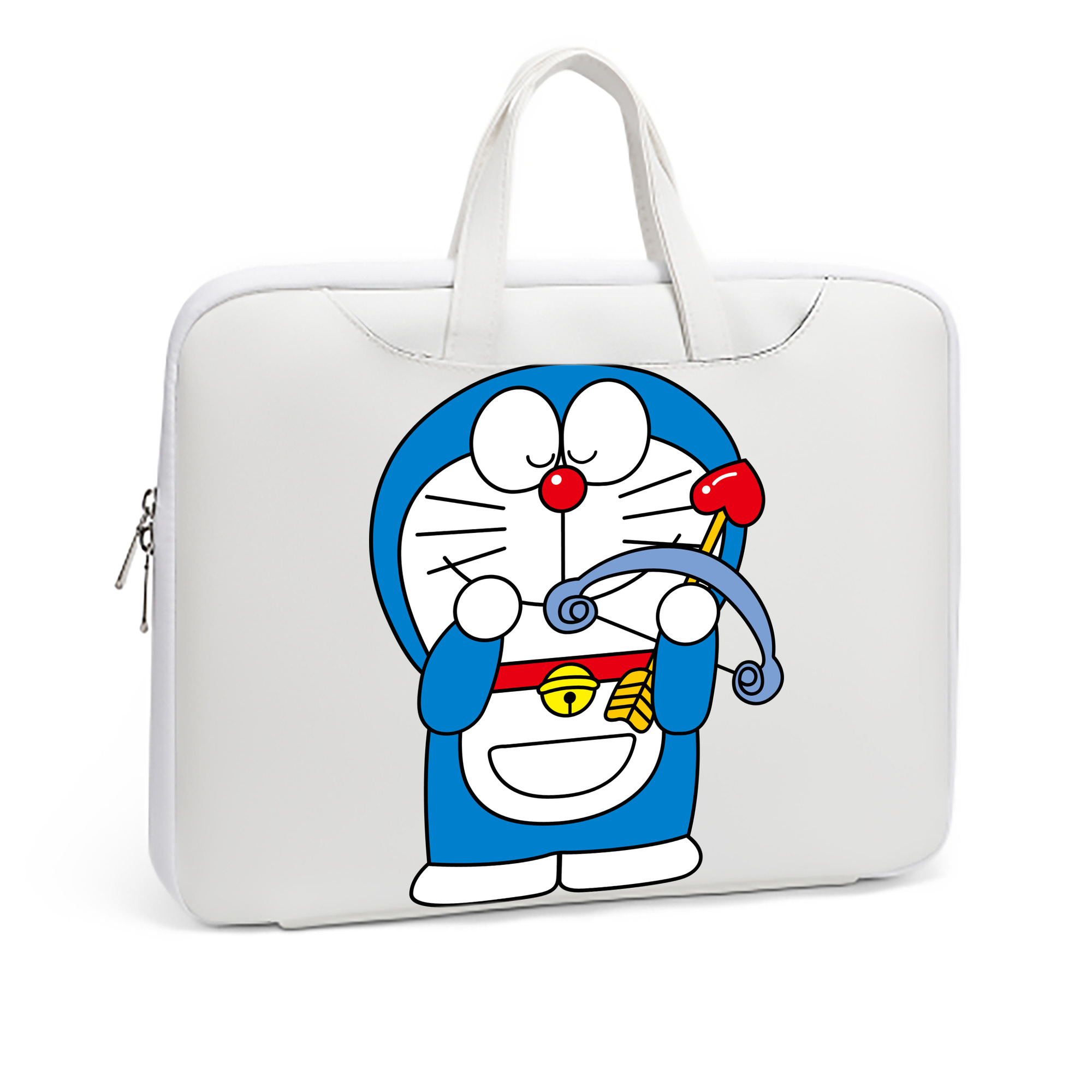 （画像用） ドラえもん Doraemon レザーラップトップバッグ　ノートパソコンケース