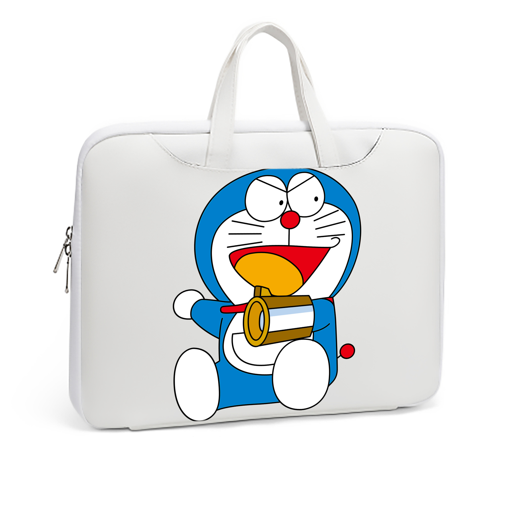 （画像用） ドラえもん Doraemon レザーラップトップバッグ　ノートパソコンケース