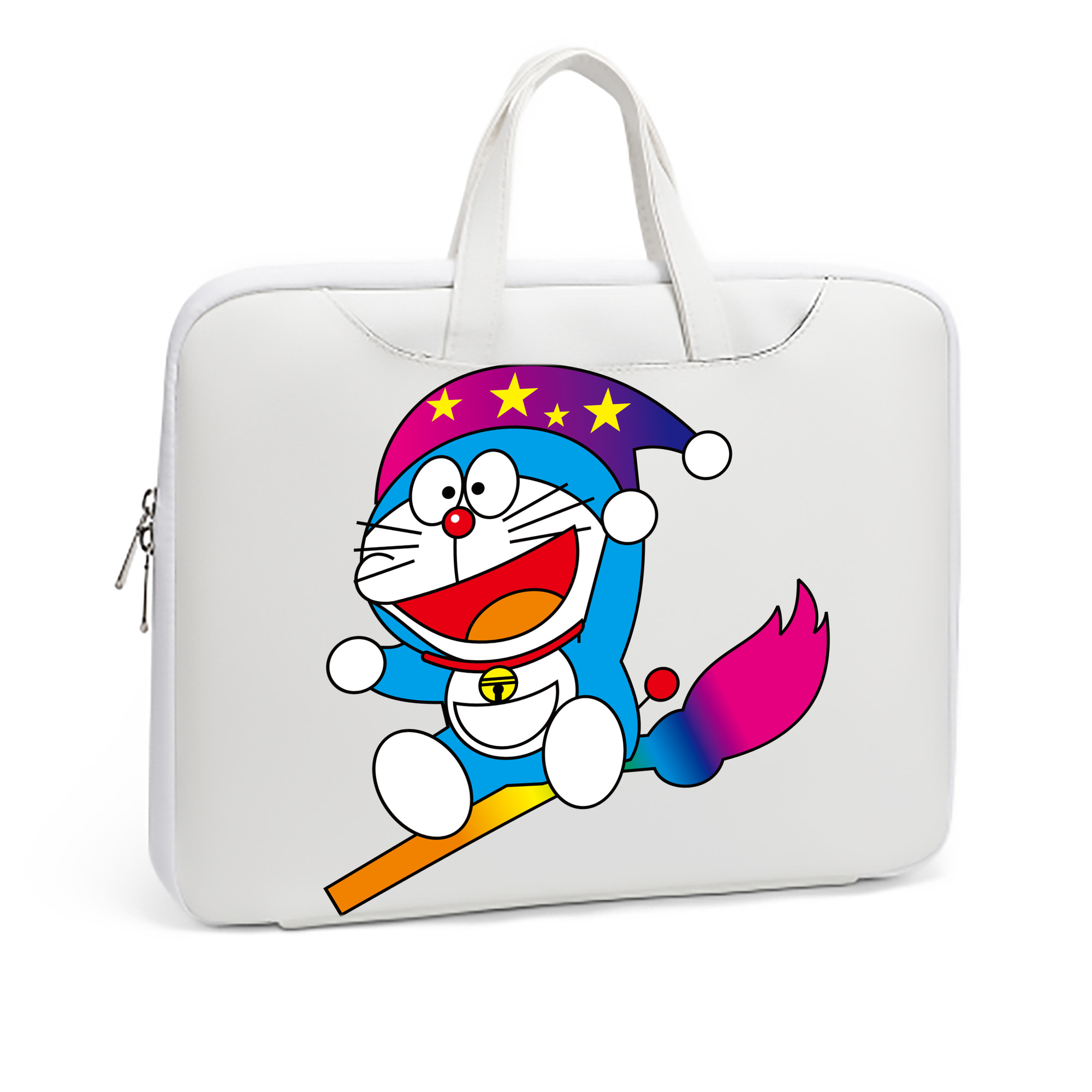 （画像用） ドラえもん Doraemon レザーラップトップバッグ　ノートパソコンケース