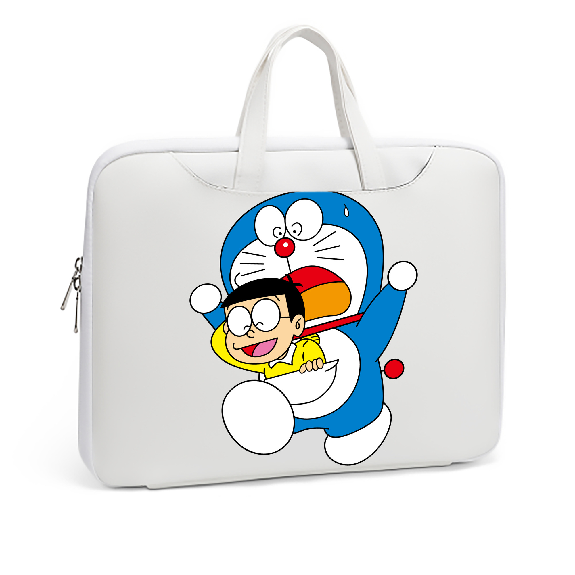 （画像用） ドラえもん Doraemon レザーラップトップバッグ　ノートパソコンケース