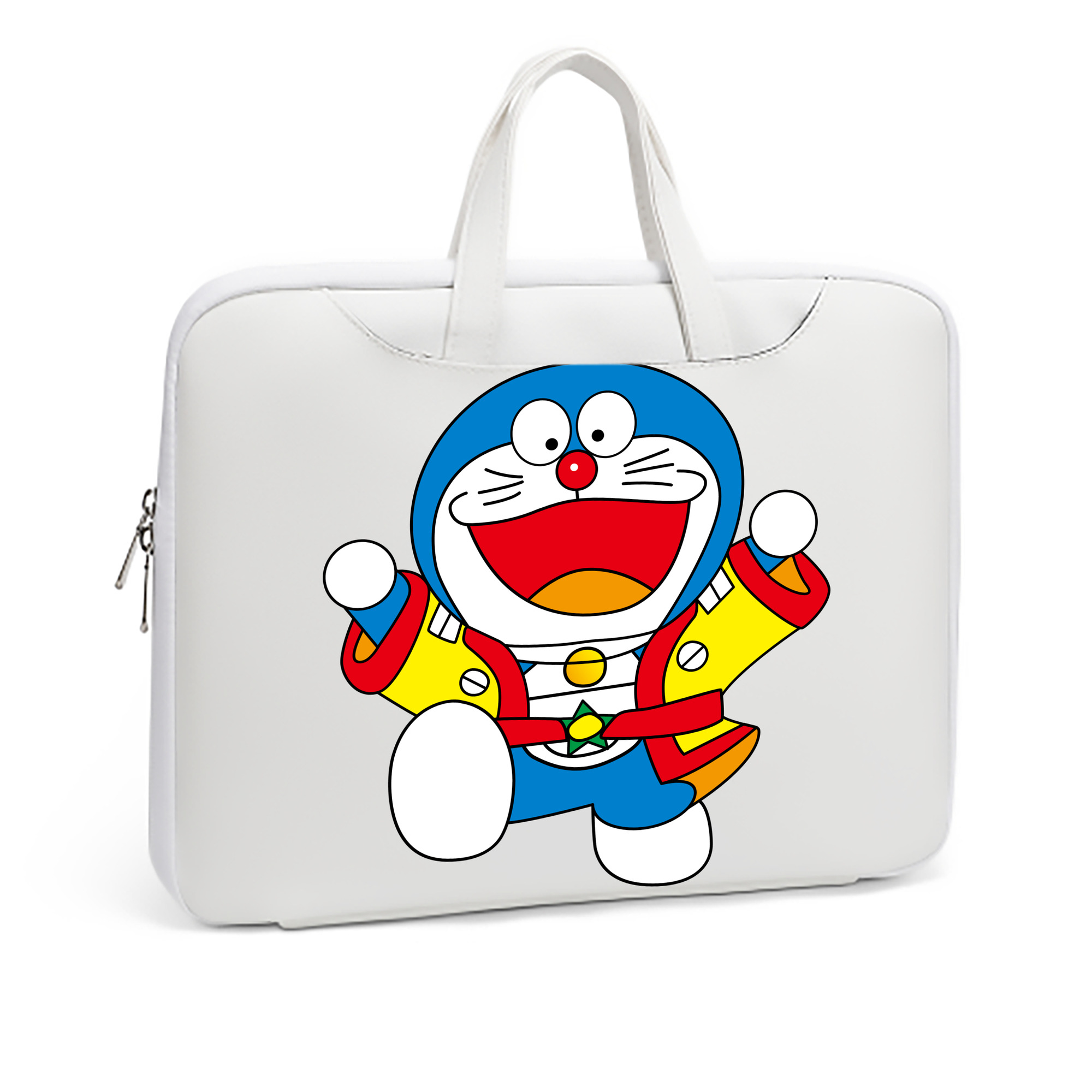 （画像用） ドラえもん Doraemon レザーラップトップバッグ　ノートパソコンケース