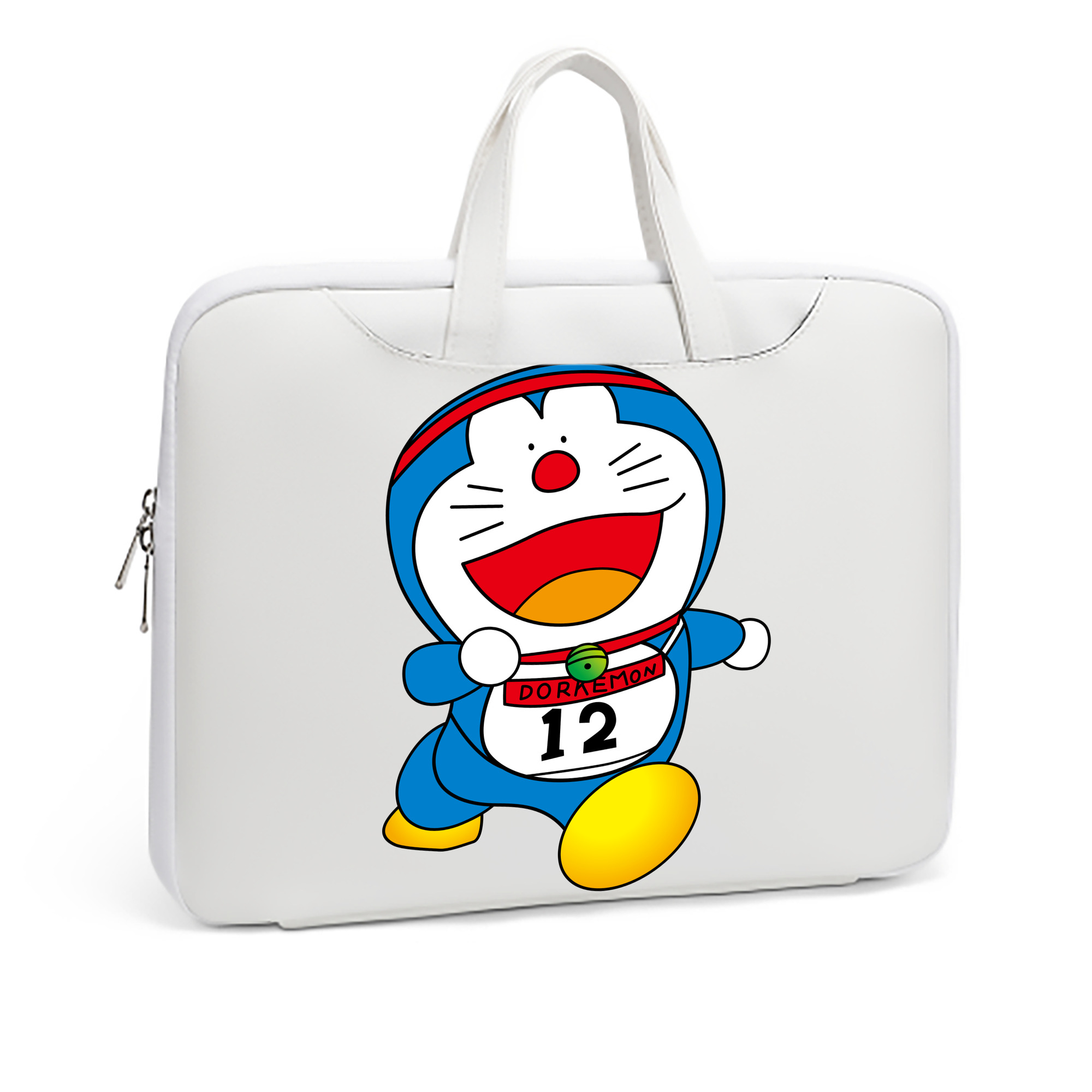 （画像用） ドラえもん Doraemon レザーラップトップバッグ　ノートパソコンケース