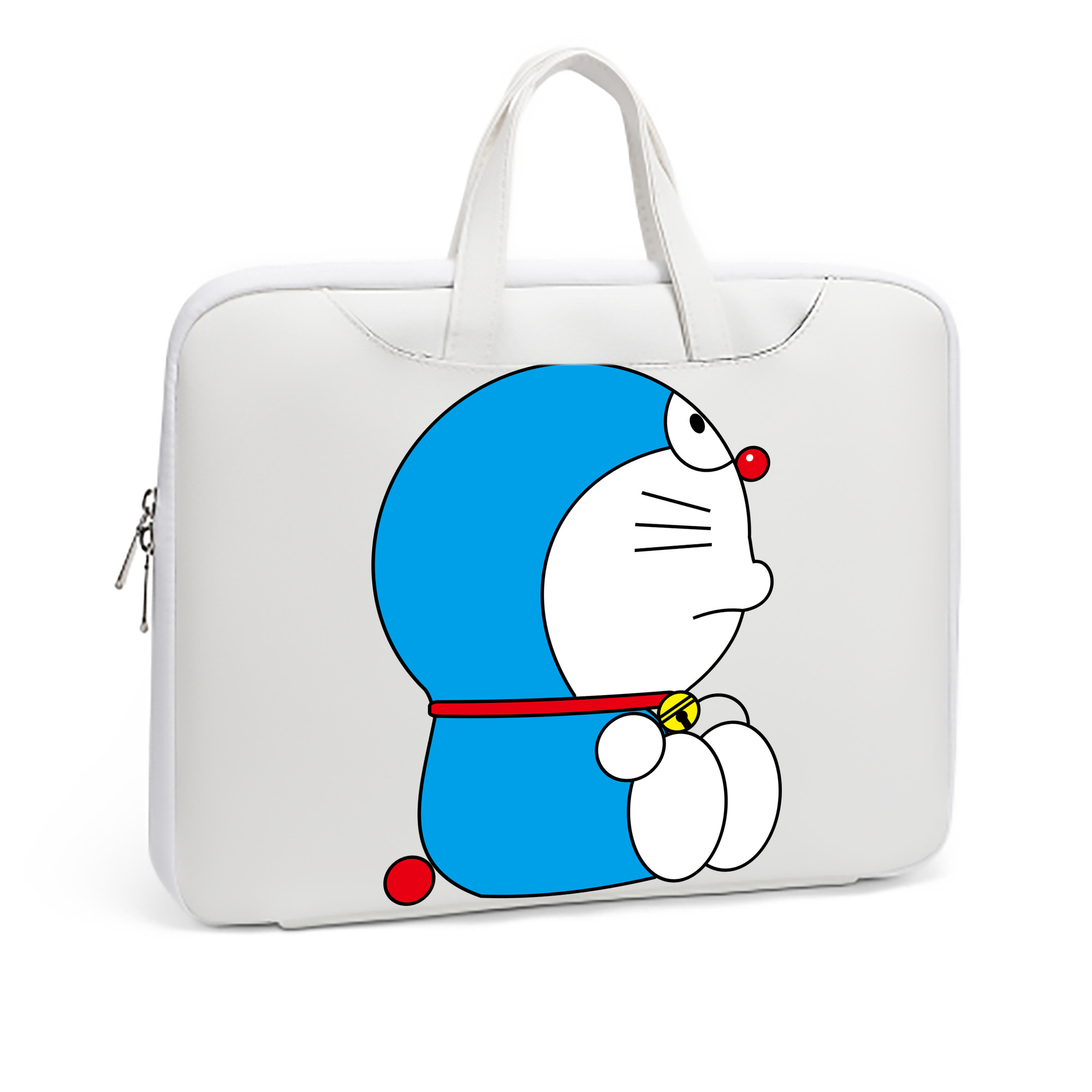（画像用） ドラえもん Doraemon レザーラップトップバッグ　ノートパソコンケース