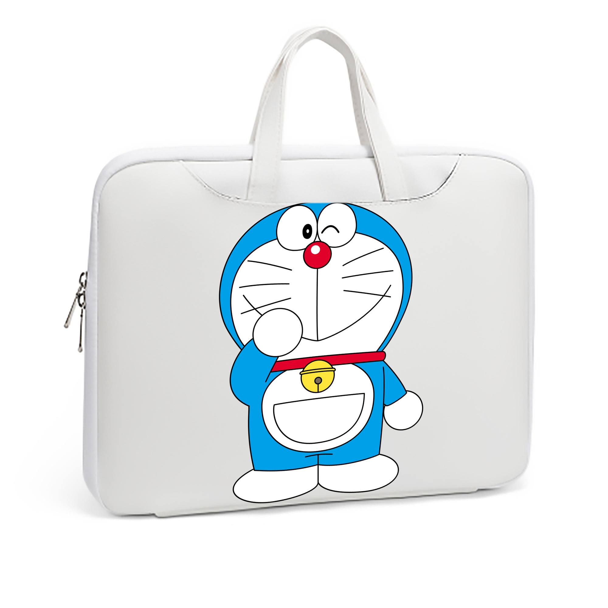 （画像用） ドラえもん Doraemon レザーラップトップバッグ　ノートパソコンケース