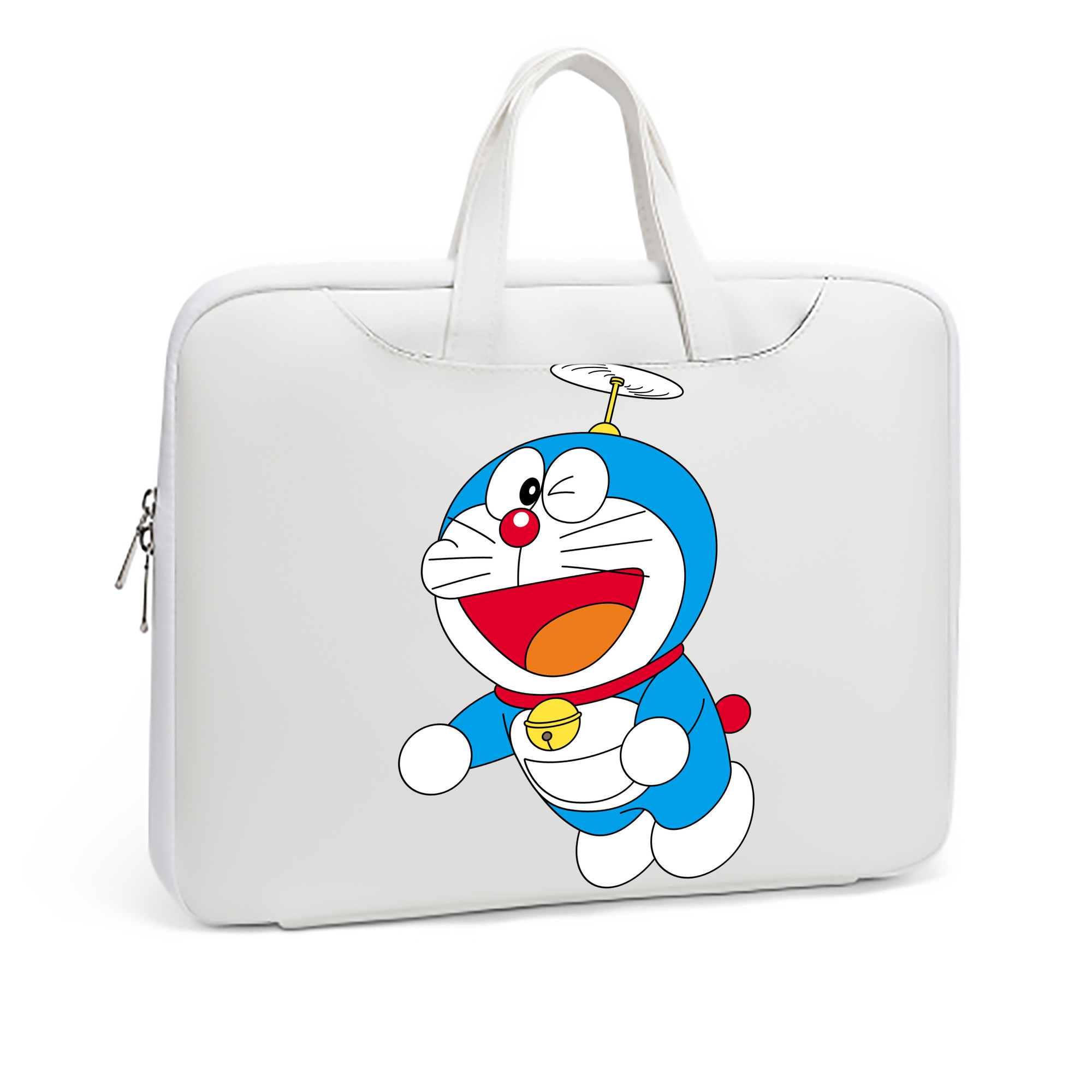 （画像用） ドラえもん Doraemon レザーラップトップバッグ　ノートパソコンケース