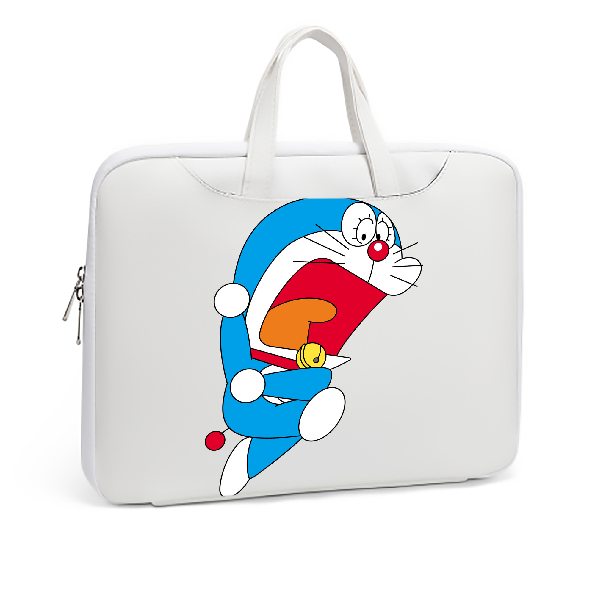 （画像用） ドラえもん Doraemon レザーラップトップバッグ　ノートパソコンケース