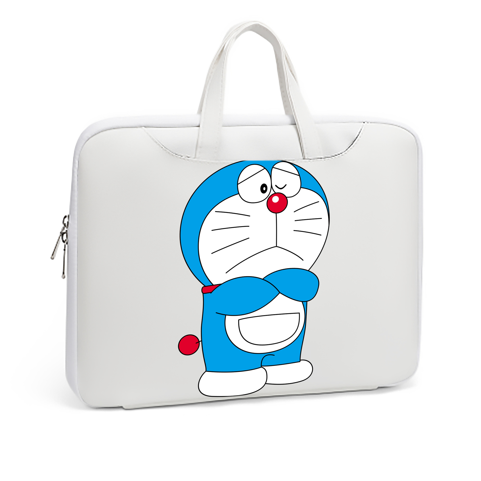 （画像用） ドラえもん Doraemon レザーラップトップバッグ　ノートパソコンケース
