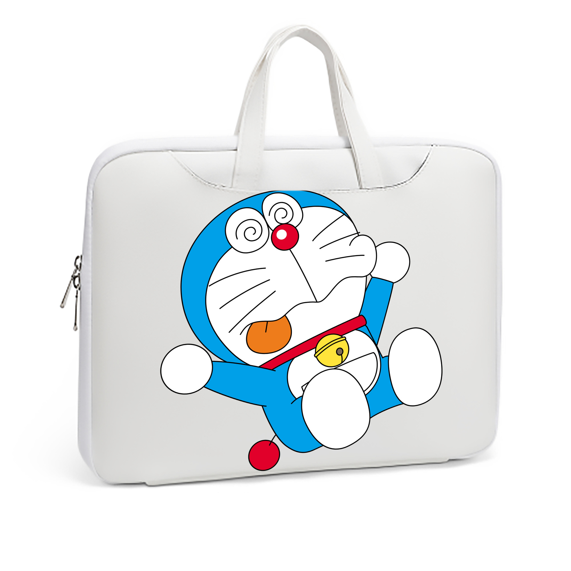 （画像用） ドラえもん Doraemon レザーラップトップバッグ　ノートパソコンケース