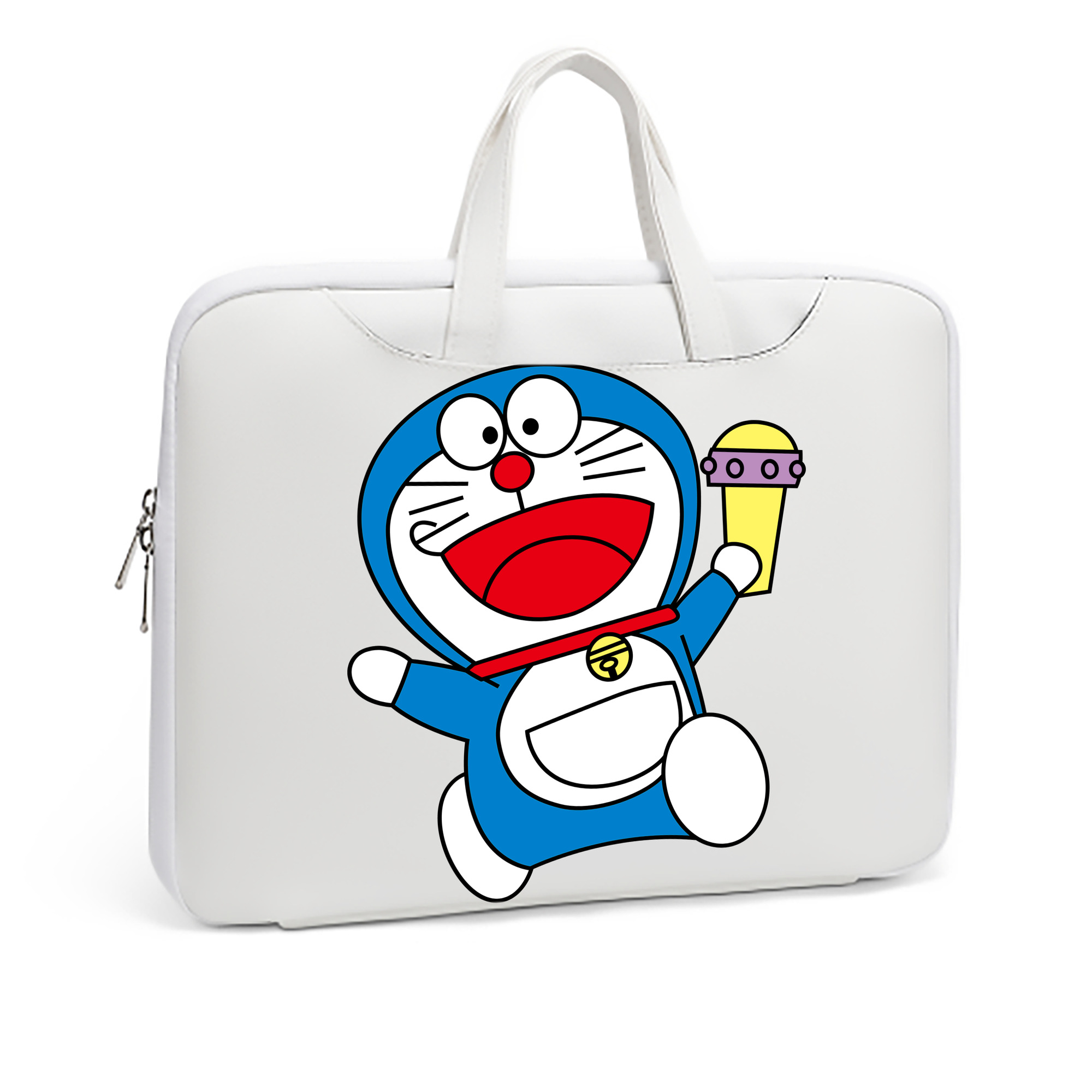 （画像用） ドラえもん Doraemon レザーラップトップバッグ　ノートパソコンケース