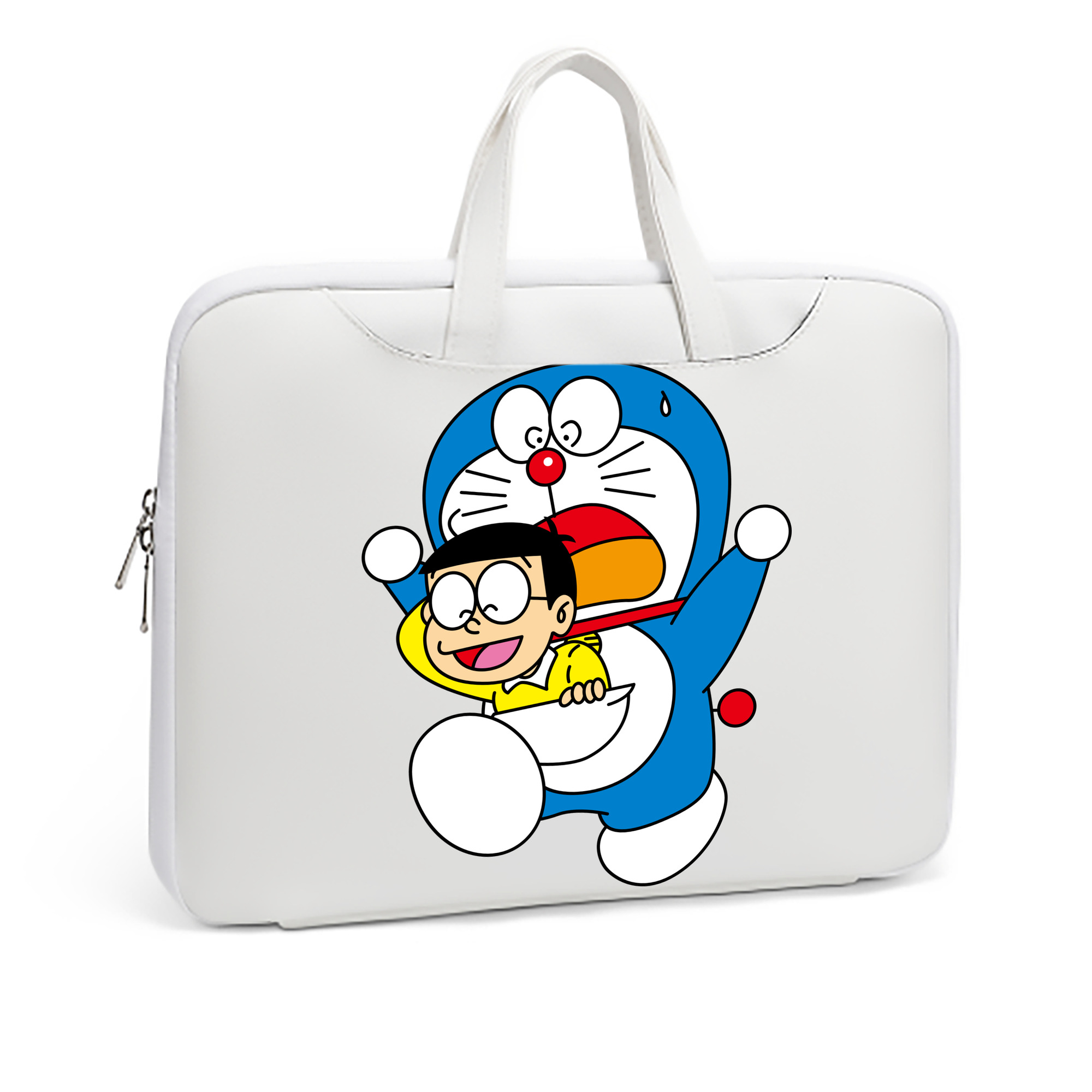 （画像用） ドラえもん Doraemon レザーラップトップバッグ　ノートパソコンケース