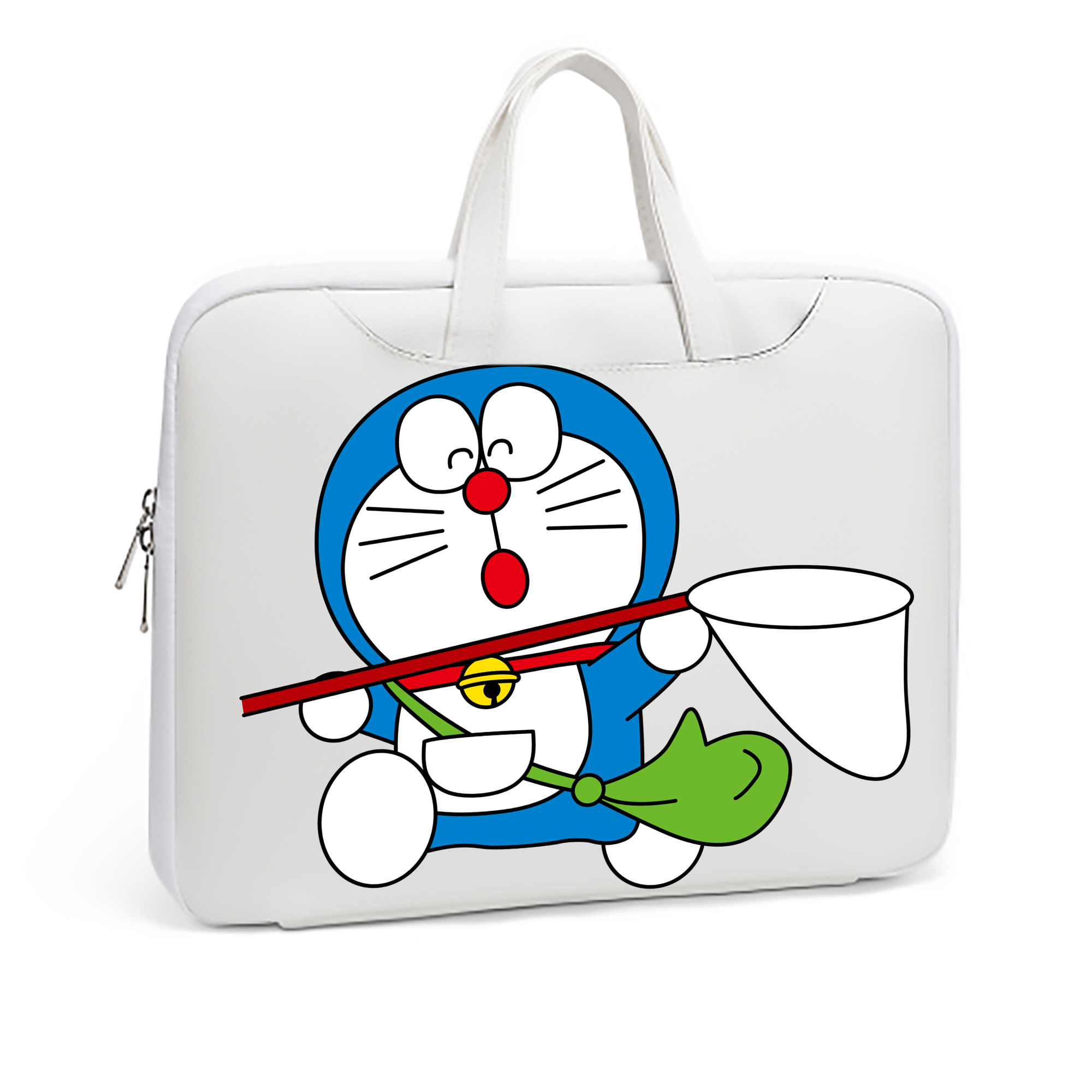（画像用） ドラえもん Doraemon レザーラップトップバッグ　ノートパソコンケース