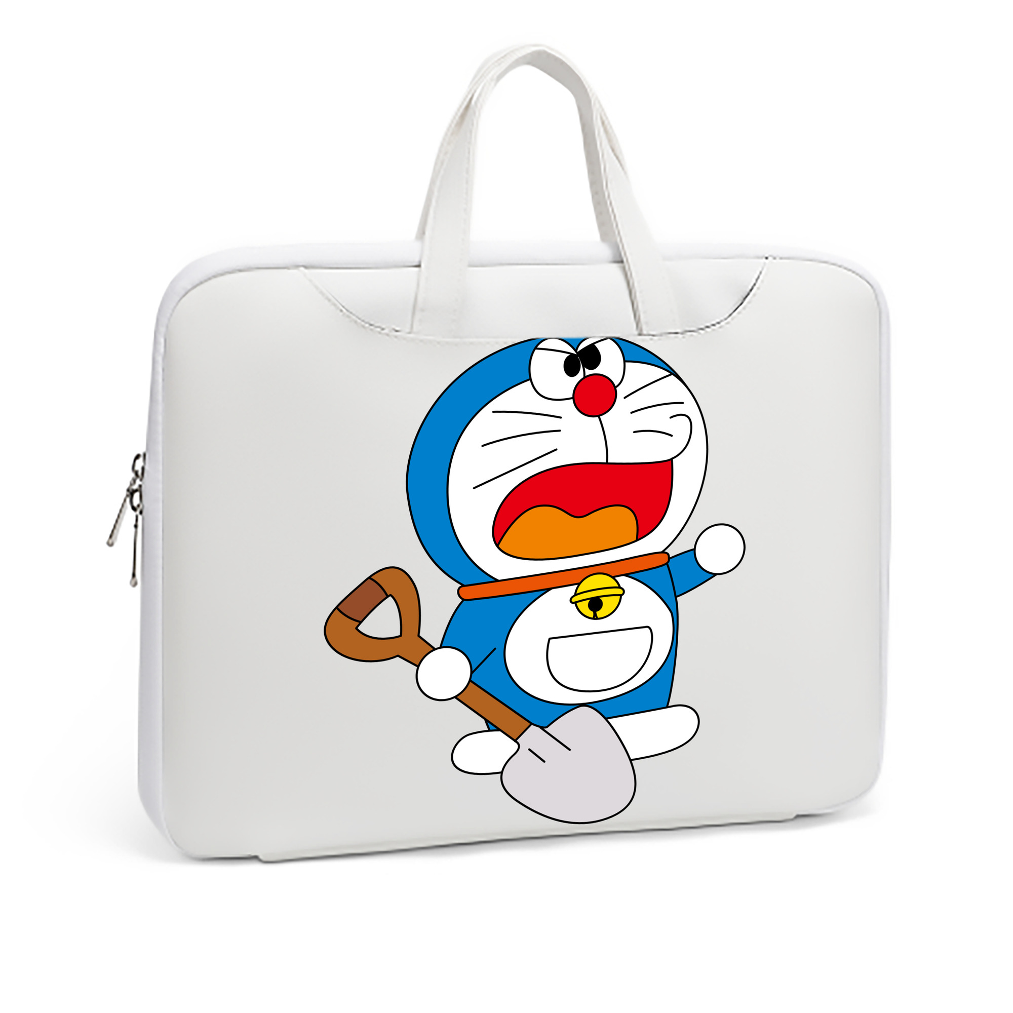 （画像用） ドラえもん Doraemon レザーラップトップバッグ　ノートパソコンケース
