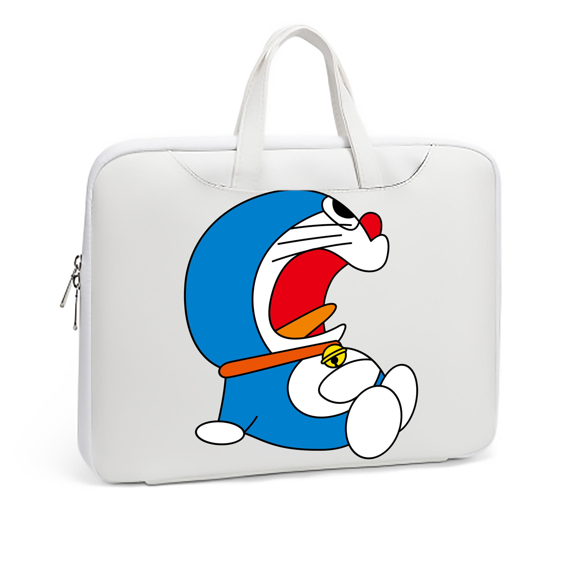 （画像用） ドラえもん Doraemon レザーラップトップバッグ　ノートパソコンケース