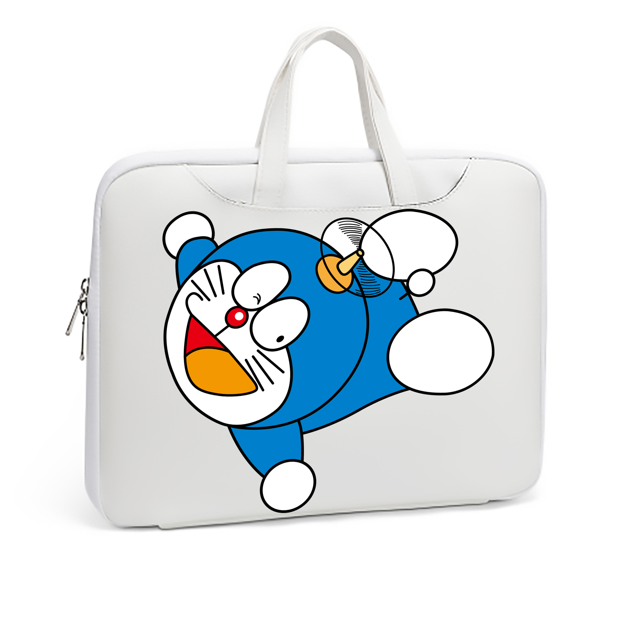 （画像用） ドラえもん Doraemon レザーラップトップバッグ　ノートパソコンケース