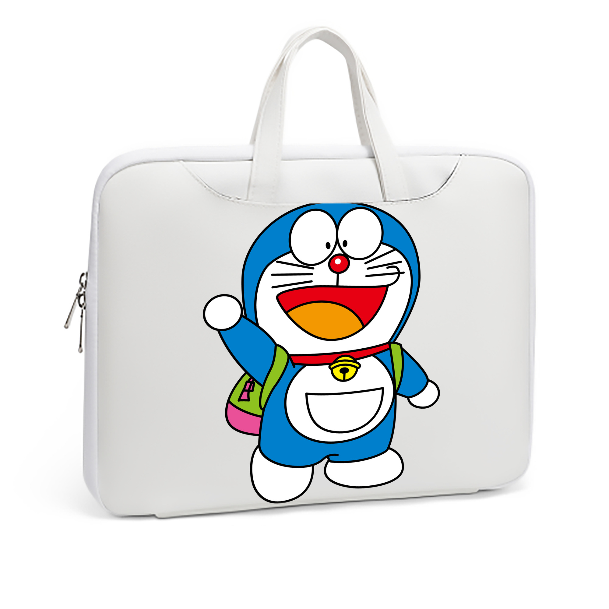 （画像用） ドラえもん Doraemon レザーラップトップバッグ　ノートパソコンケース