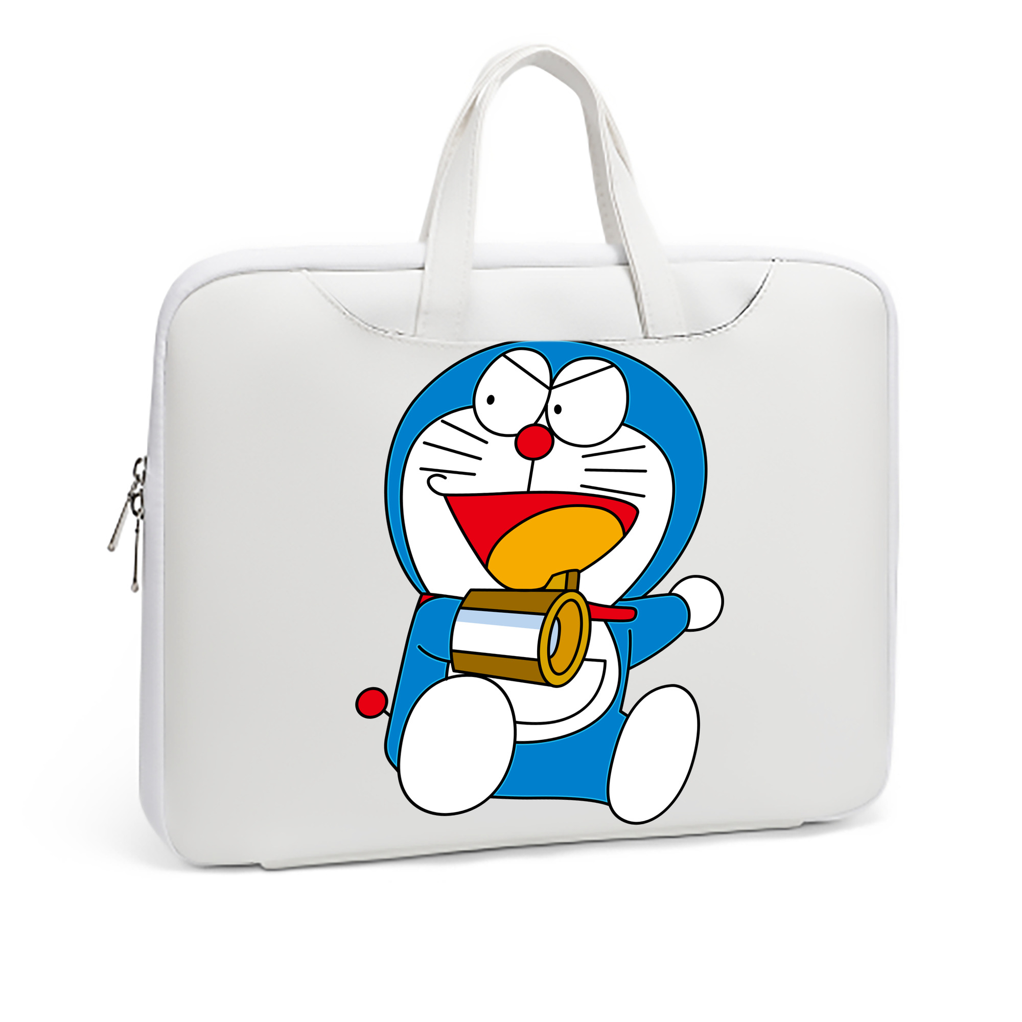 （画像用） ドラえもん Doraemon レザーラップトップバッグ　ノートパソコンケース