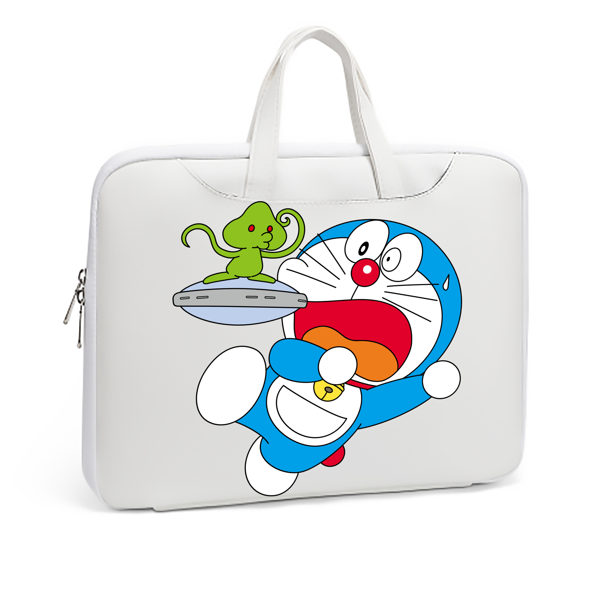 （画像用） ドラえもん Doraemon レザーラップトップバッグ　ノートパソコンケース