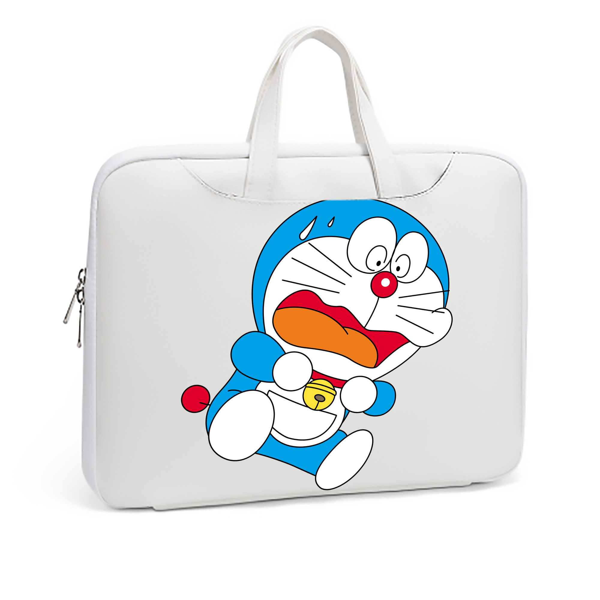 （画像用） ドラえもん Doraemon レザーラップトップバッグ　ノートパソコンケース