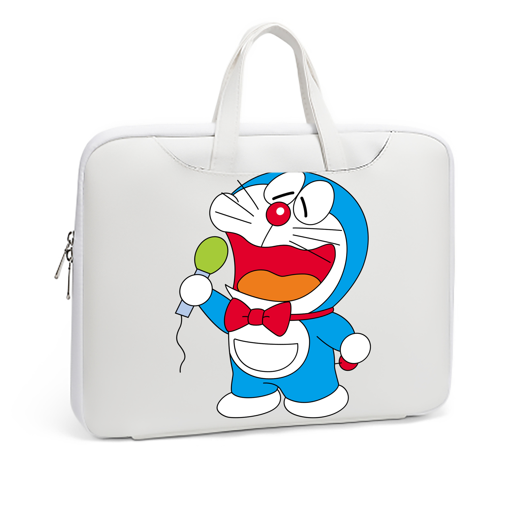 （画像用） ドラえもん Doraemon レザーラップトップバッグ　ノートパソコンケース