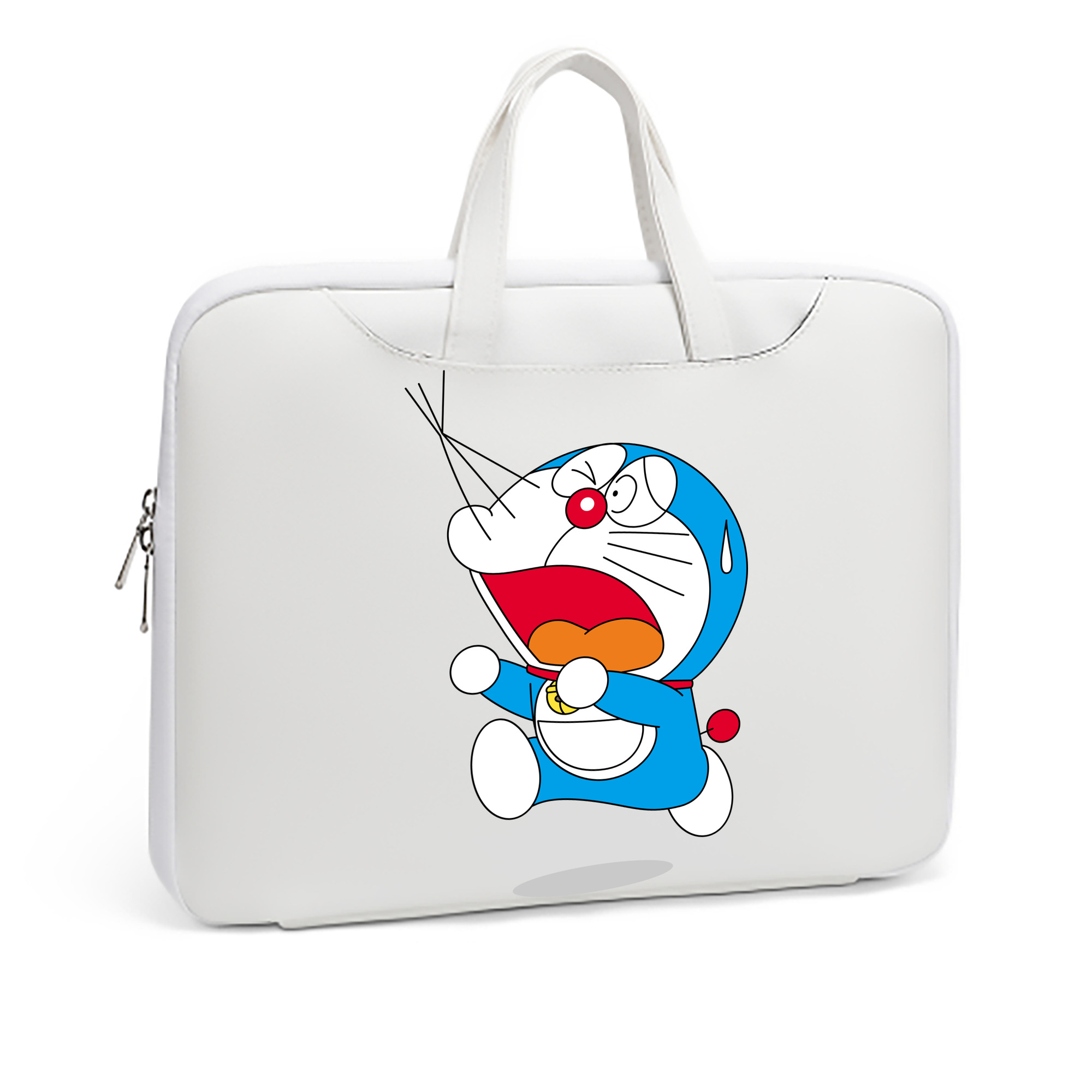 （画像用） ドラえもん Doraemon レザーラップトップバッグ　ノートパソコンケース