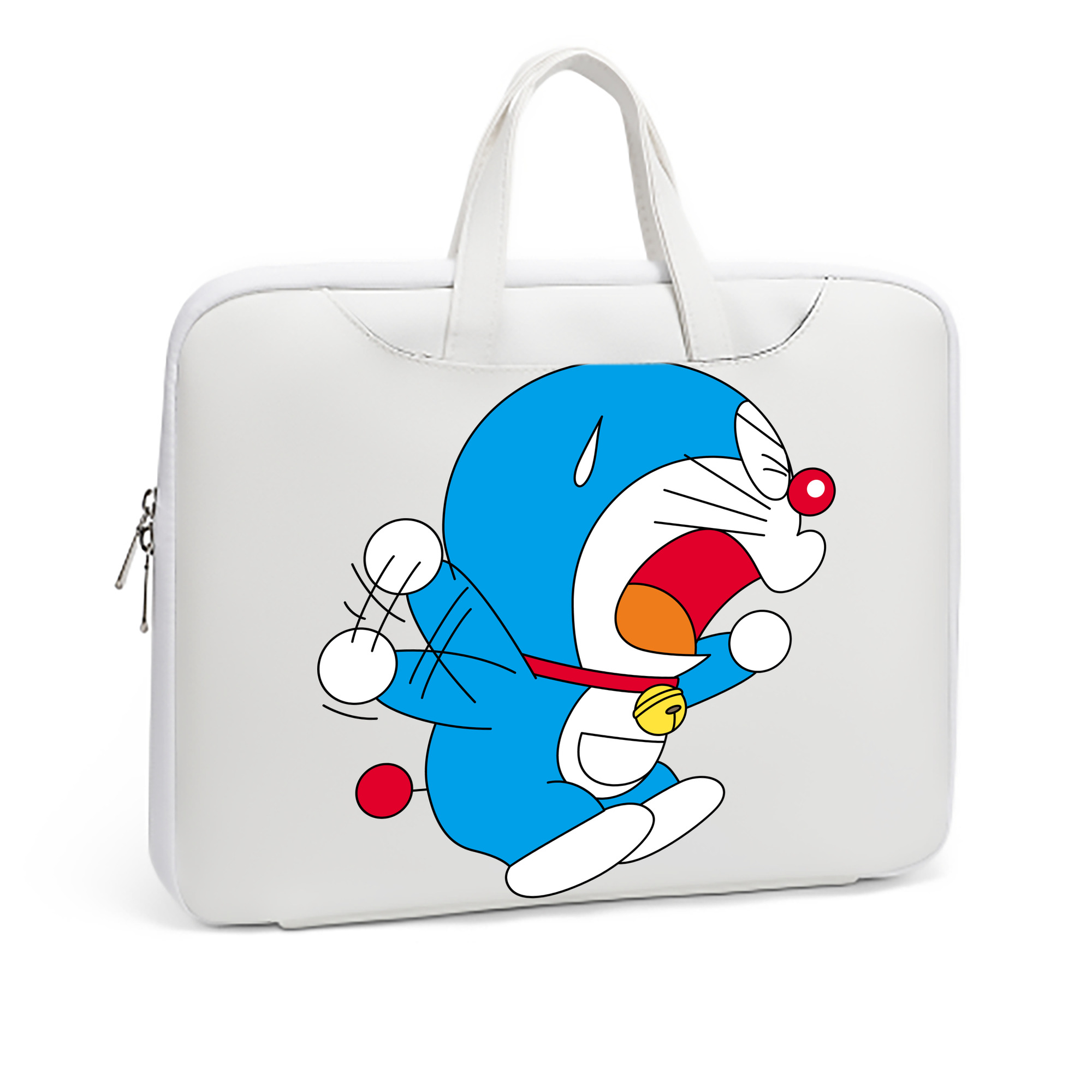 （画像用） ドラえもん Doraemon レザーラップトップバッグ　ノートパソコンケース