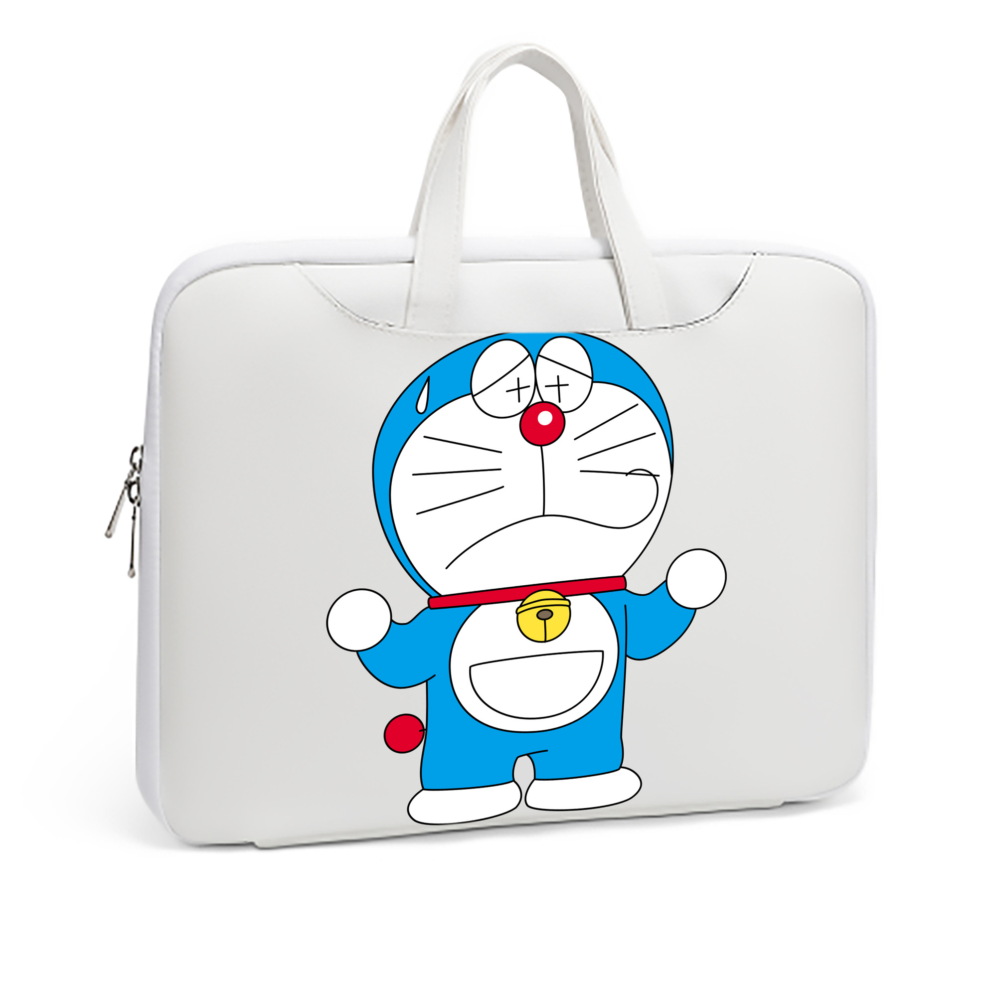 （画像用） ドラえもん Doraemon レザーラップトップバッグ　ノートパソコンケース