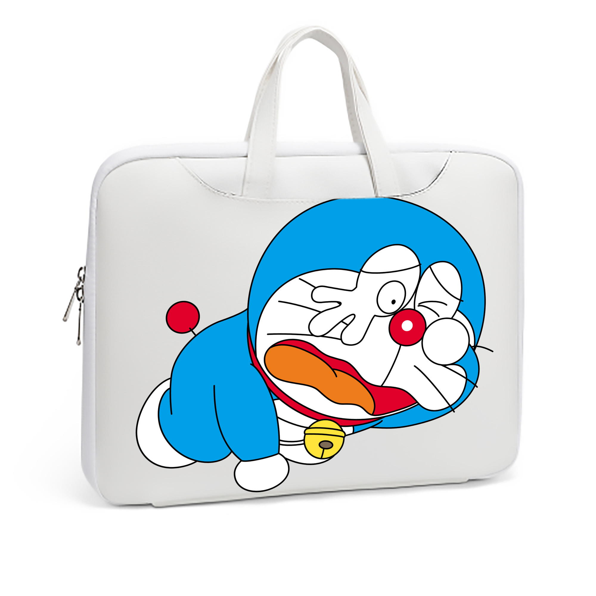 （画像用） ドラえもん Doraemon レザーラップトップバッグ　ノートパソコンケース