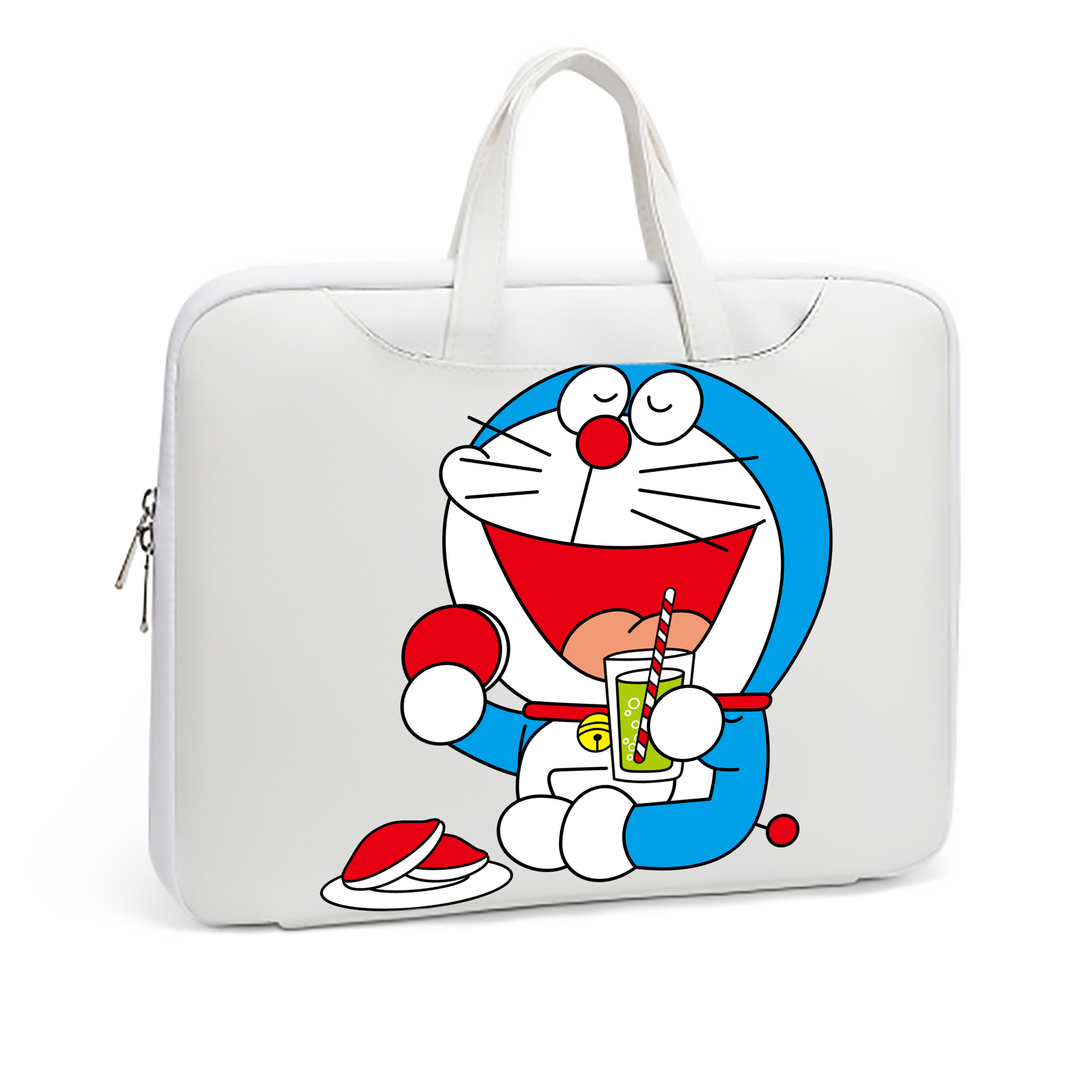 （画像用） ドラえもん Doraemon レザーラップトップバッグ　ノートパソコンケース