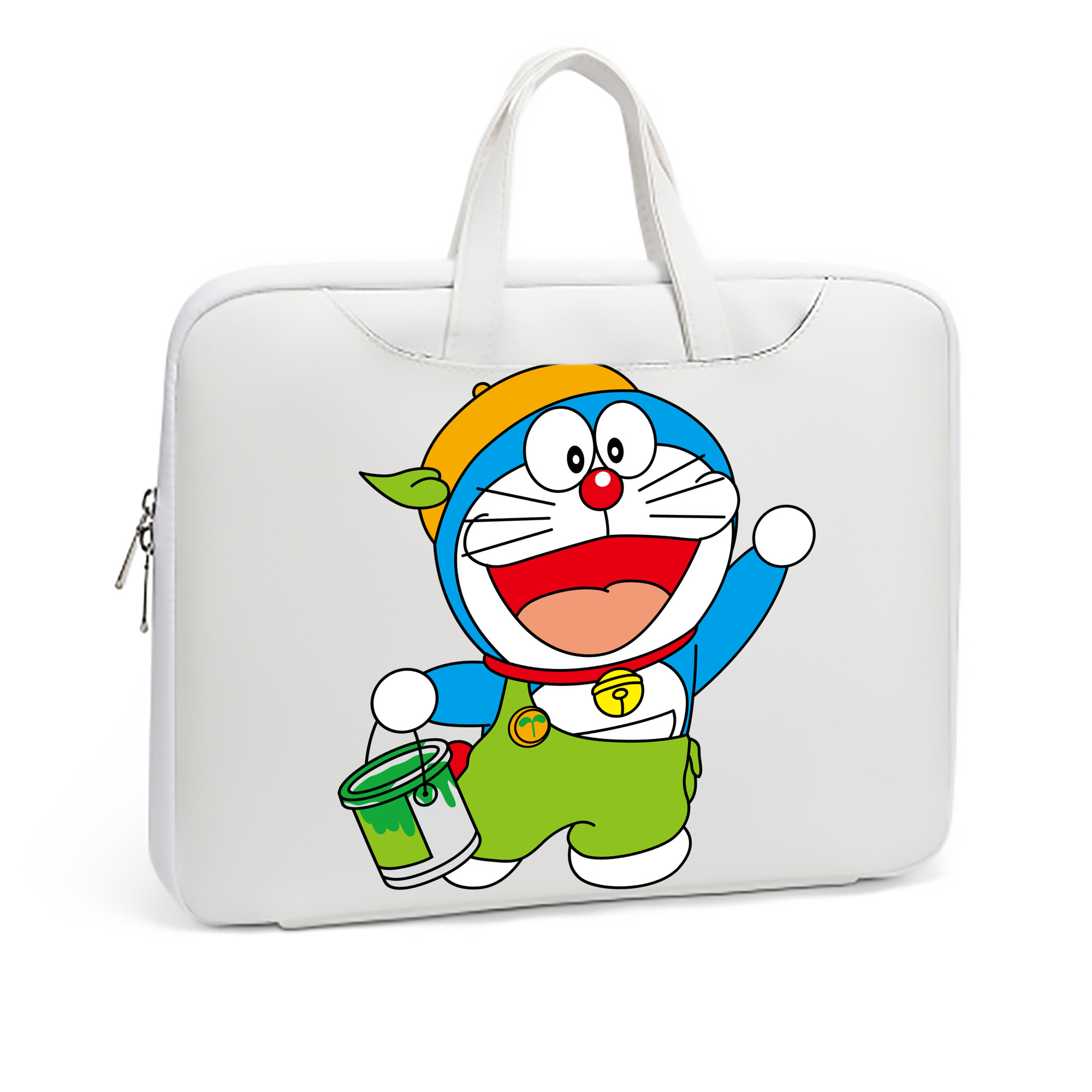 （画像用） ドラえもん Doraemon レザーラップトップバッグ　ノートパソコンケース