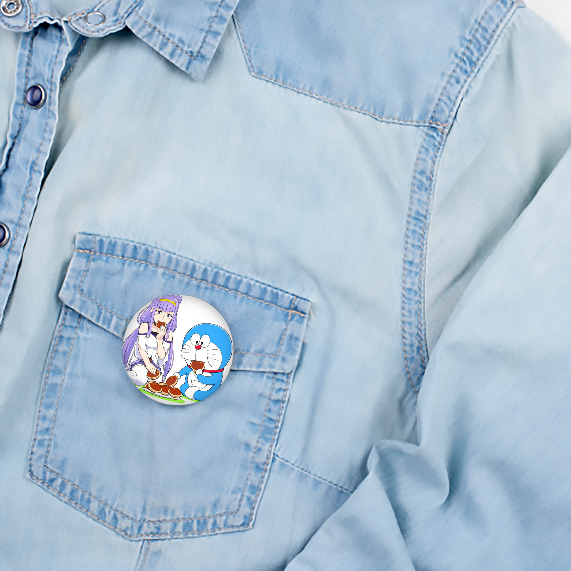 ドラえもん Doraemon 6cm 缶バッジ 複数セット