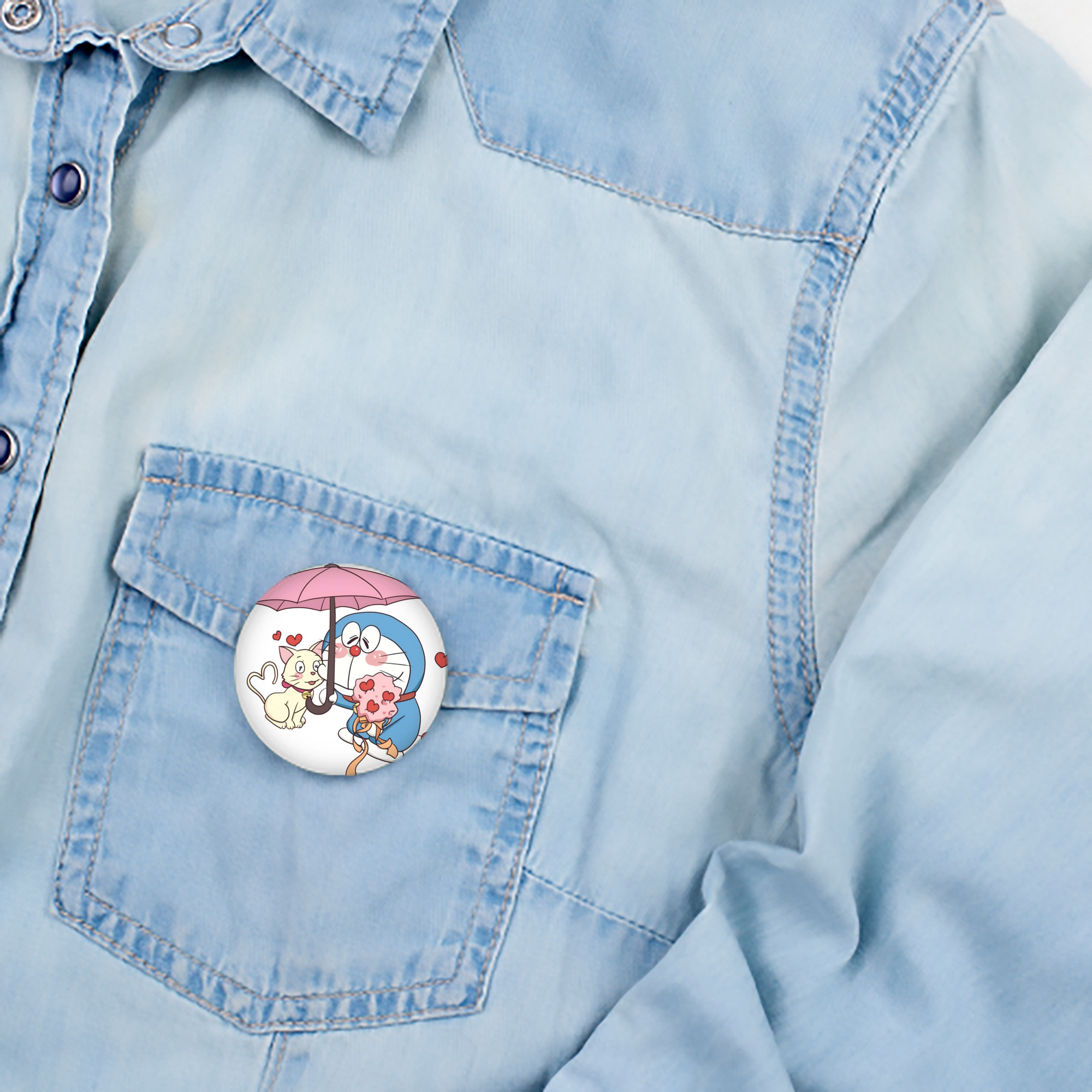 ドラえもん Doraemon 6cm 缶バッジ 複数セット