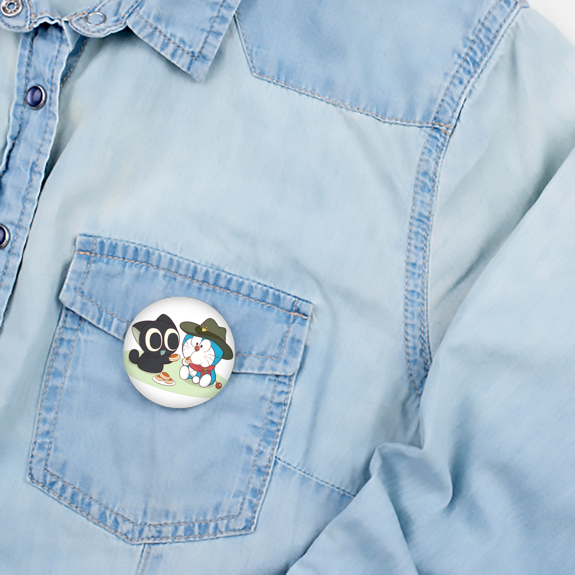 ドラえもん Doraemon 6cm 缶バッジ 複数セット
