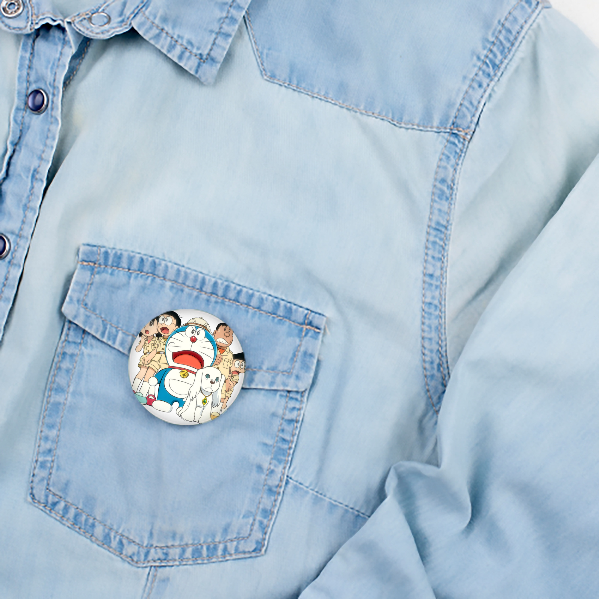 ドラえもん Doraemon 6cm 缶バッジ 複数セット