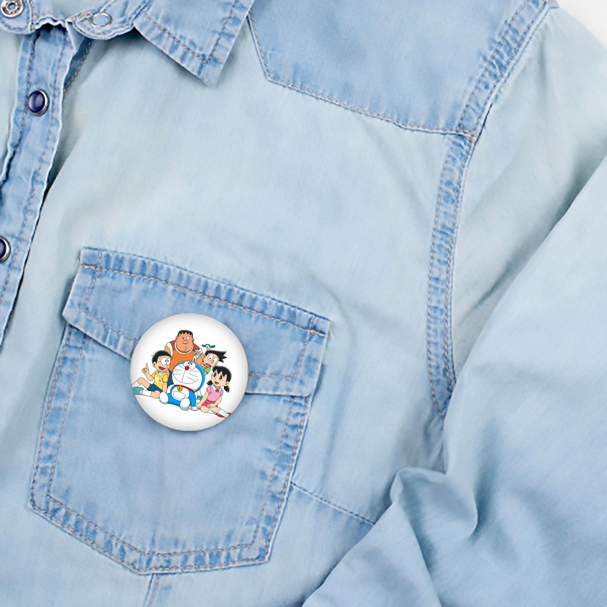 ドラえもん Doraemon 6cm 缶バッジ 複数セット