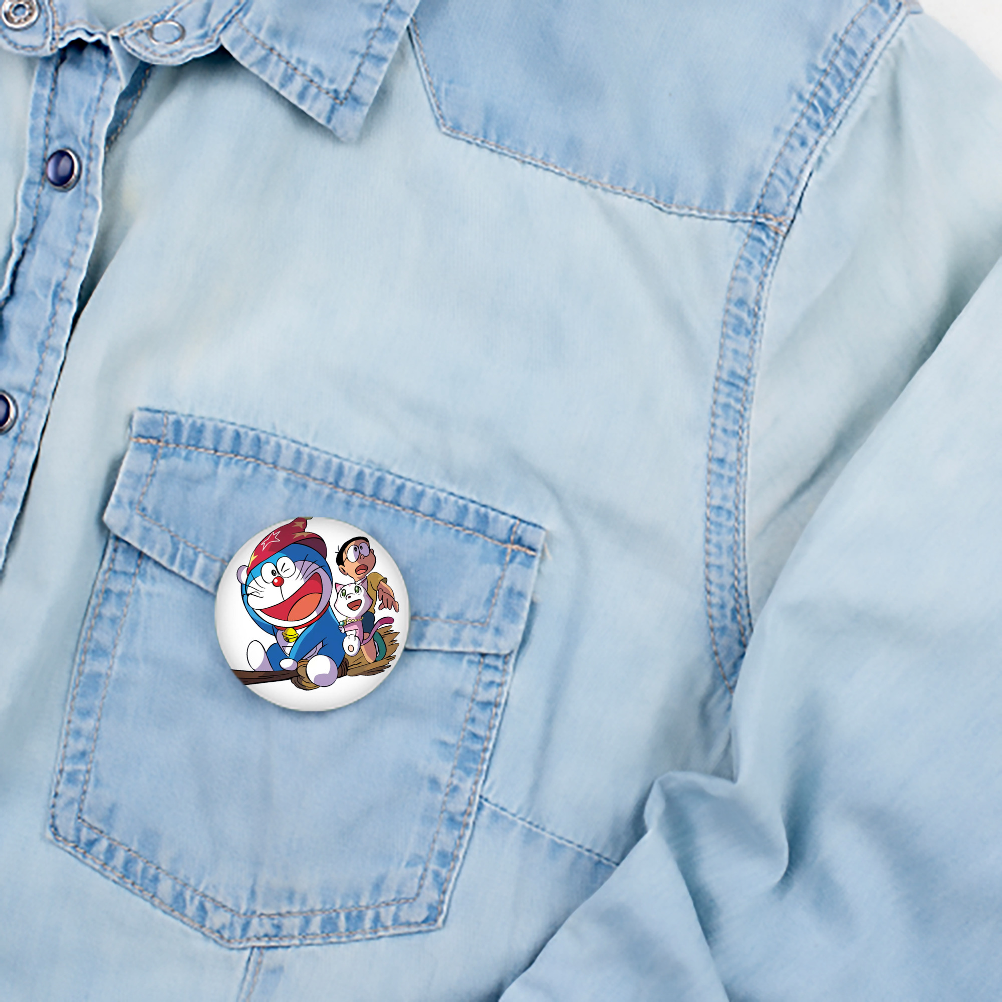 ドラえもん Doraemon 6cm 缶バッジ 複数セット