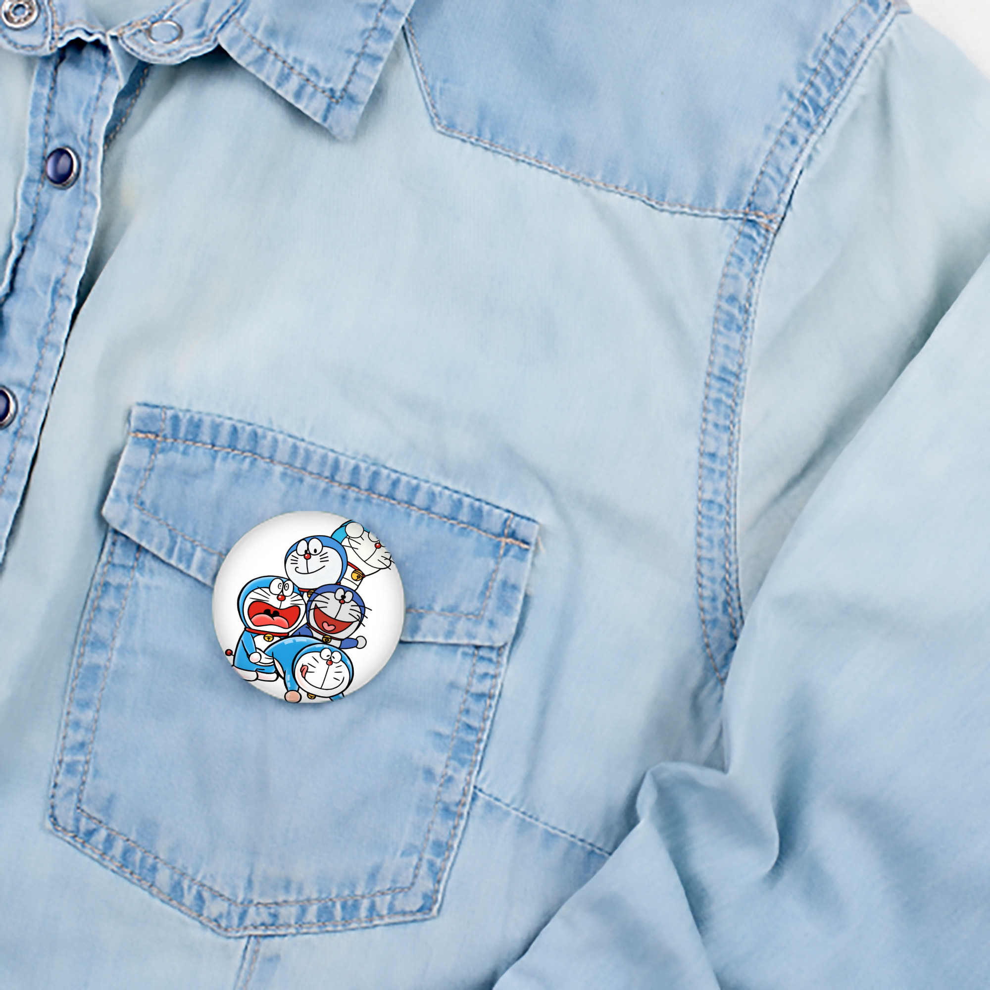ドラえもん Doraemon 6cm 缶バッジ 複数セット