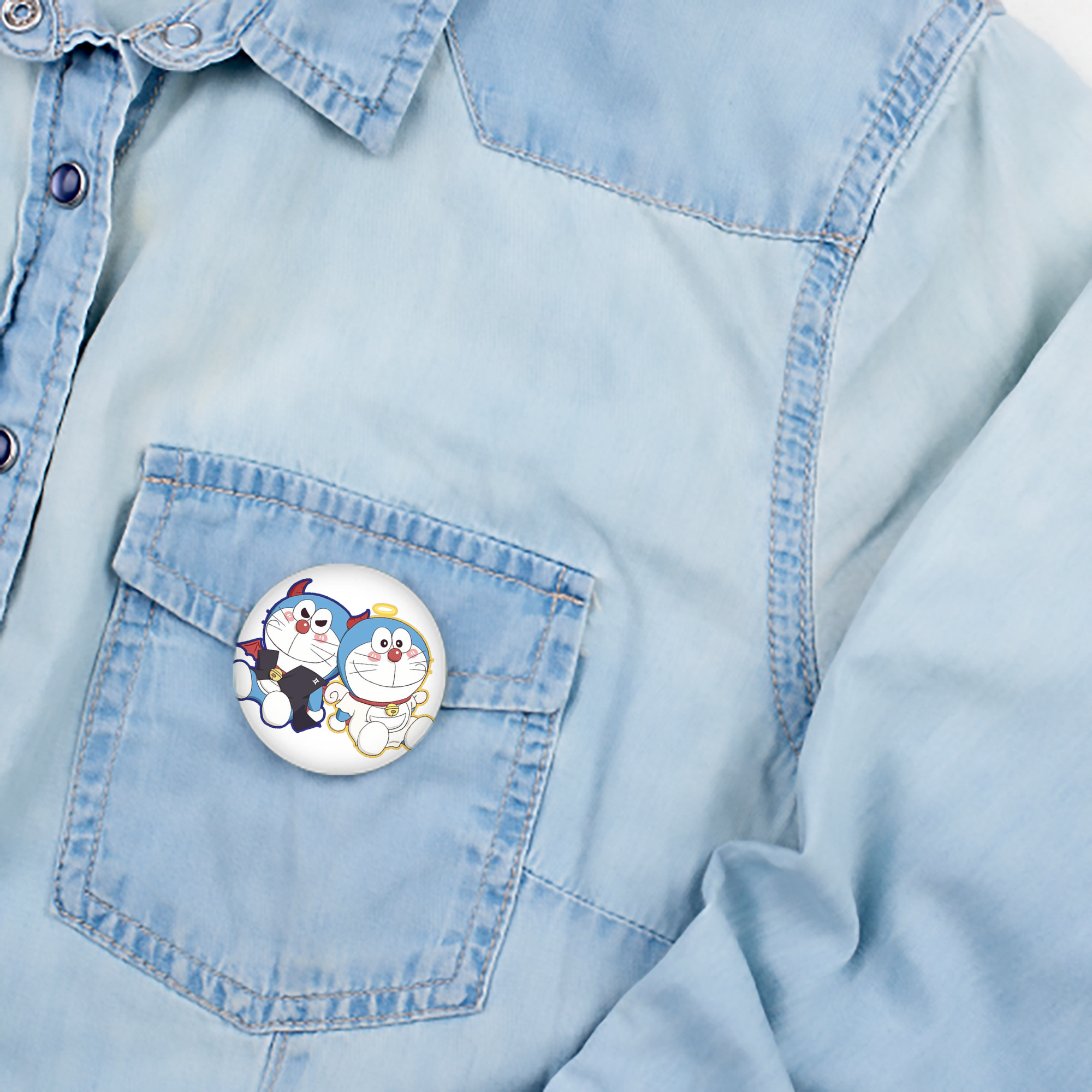 ドラえもん Doraemon 6cm 缶バッジ 複数セット