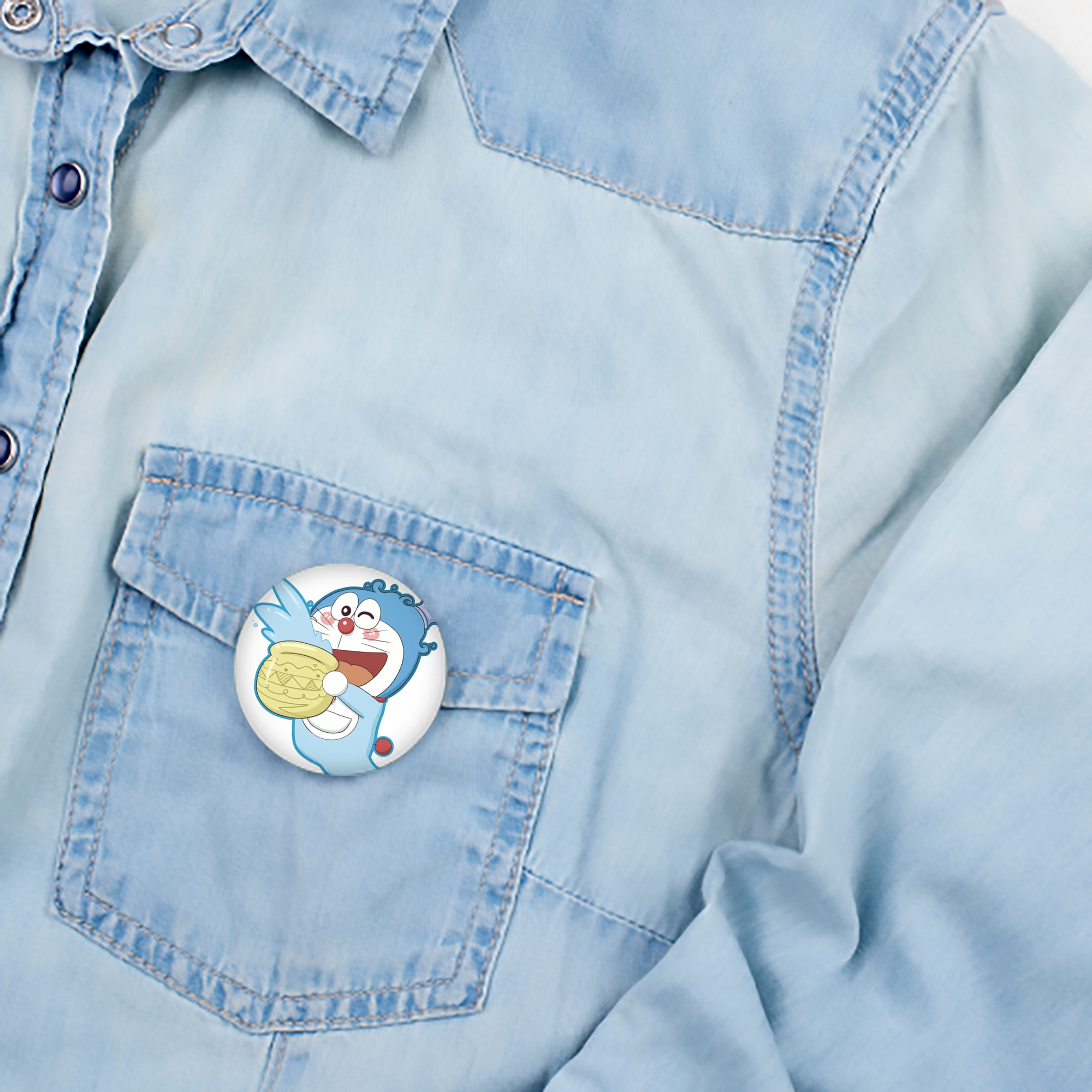 ドラえもん Doraemon 6cm 缶バッジ 複数セット