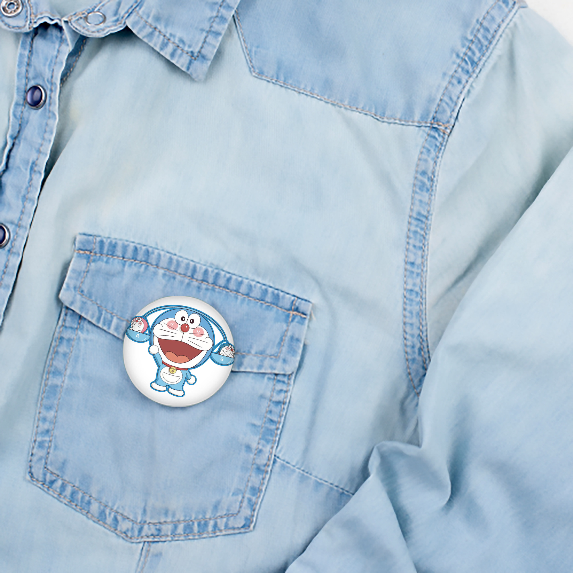 ドラえもん Doraemon 6cm 缶バッジ 複数セット