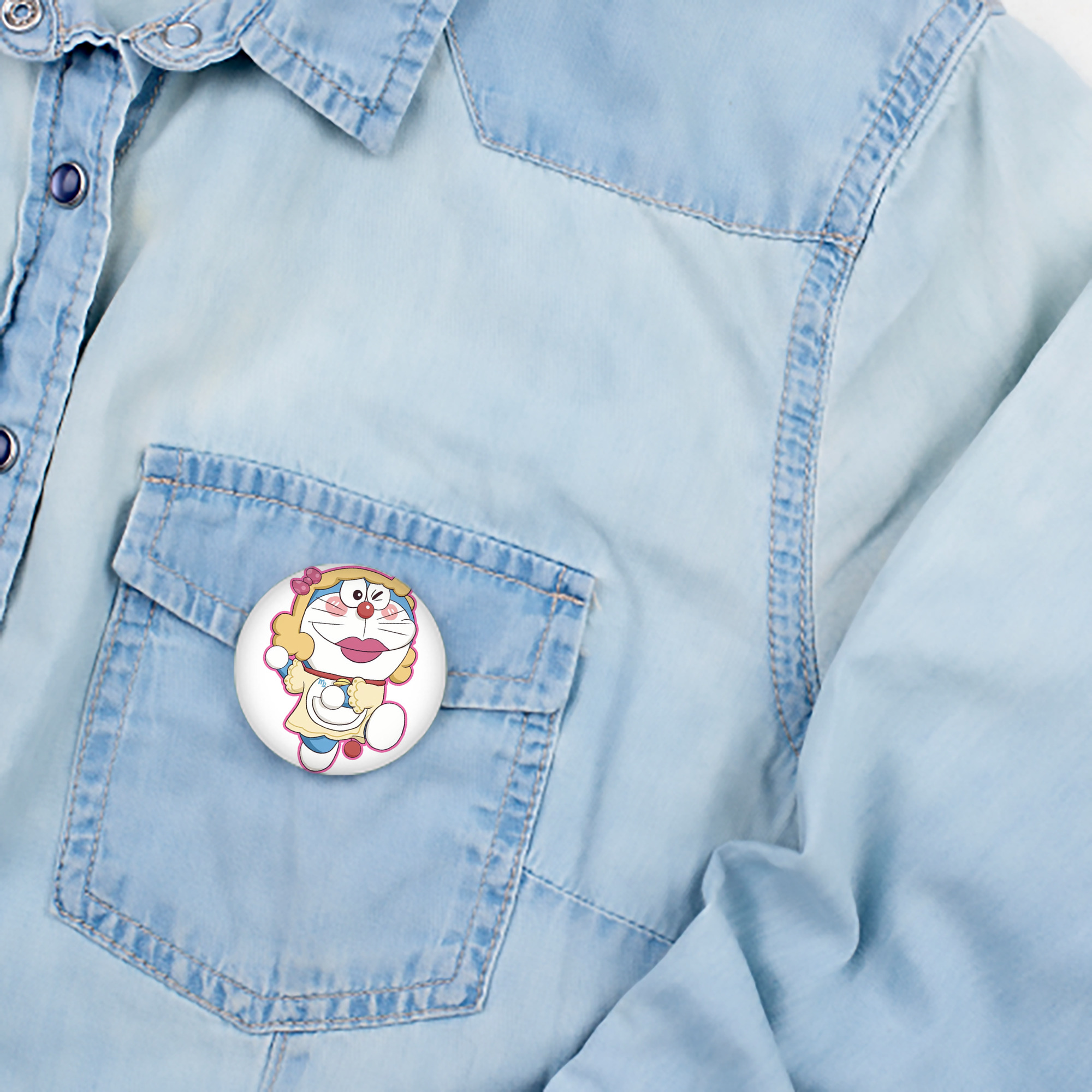 ドラえもん Doraemon 6cm 缶バッジ 複数セット