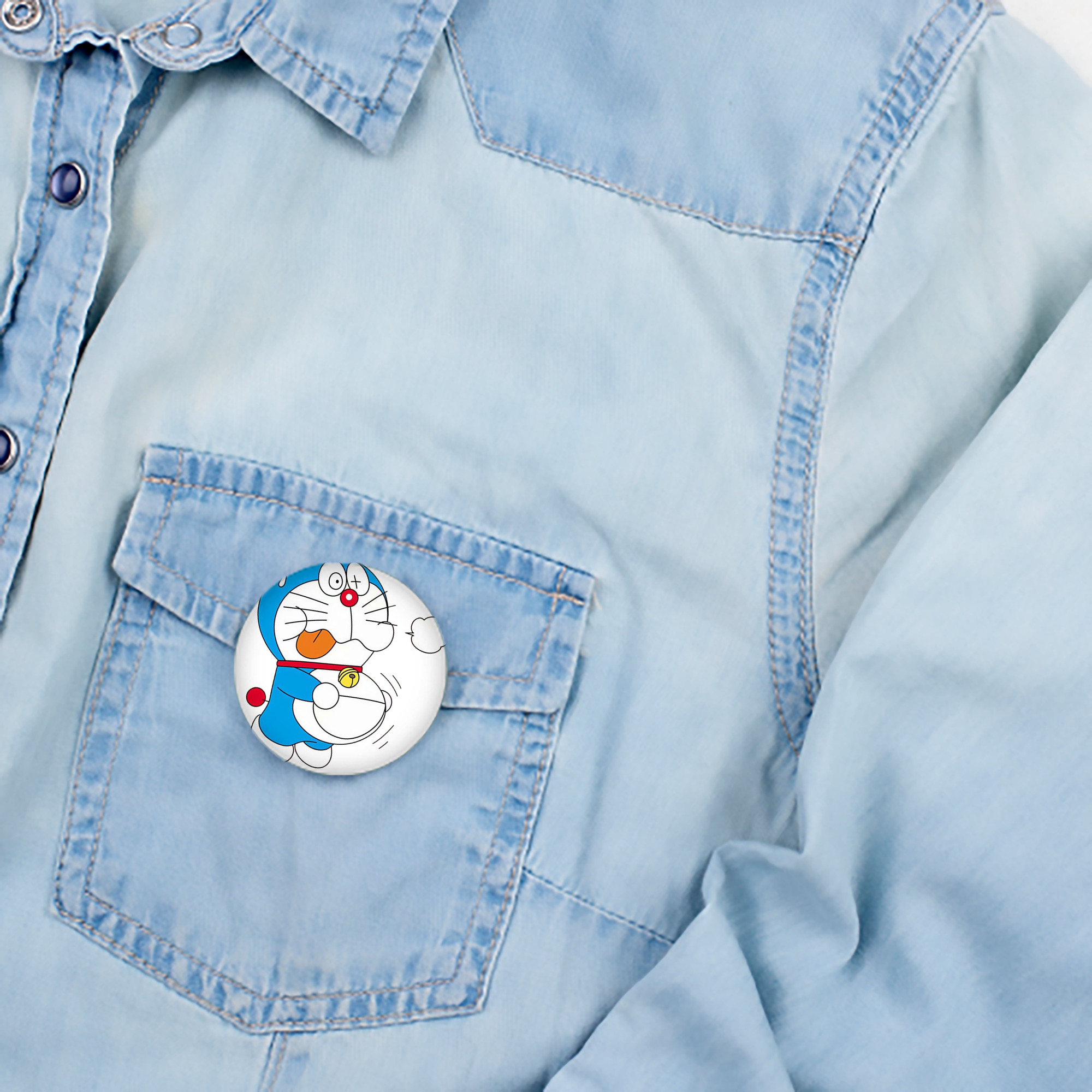 ドラえもん Doraemon 6cm 缶バッジ 複数セット