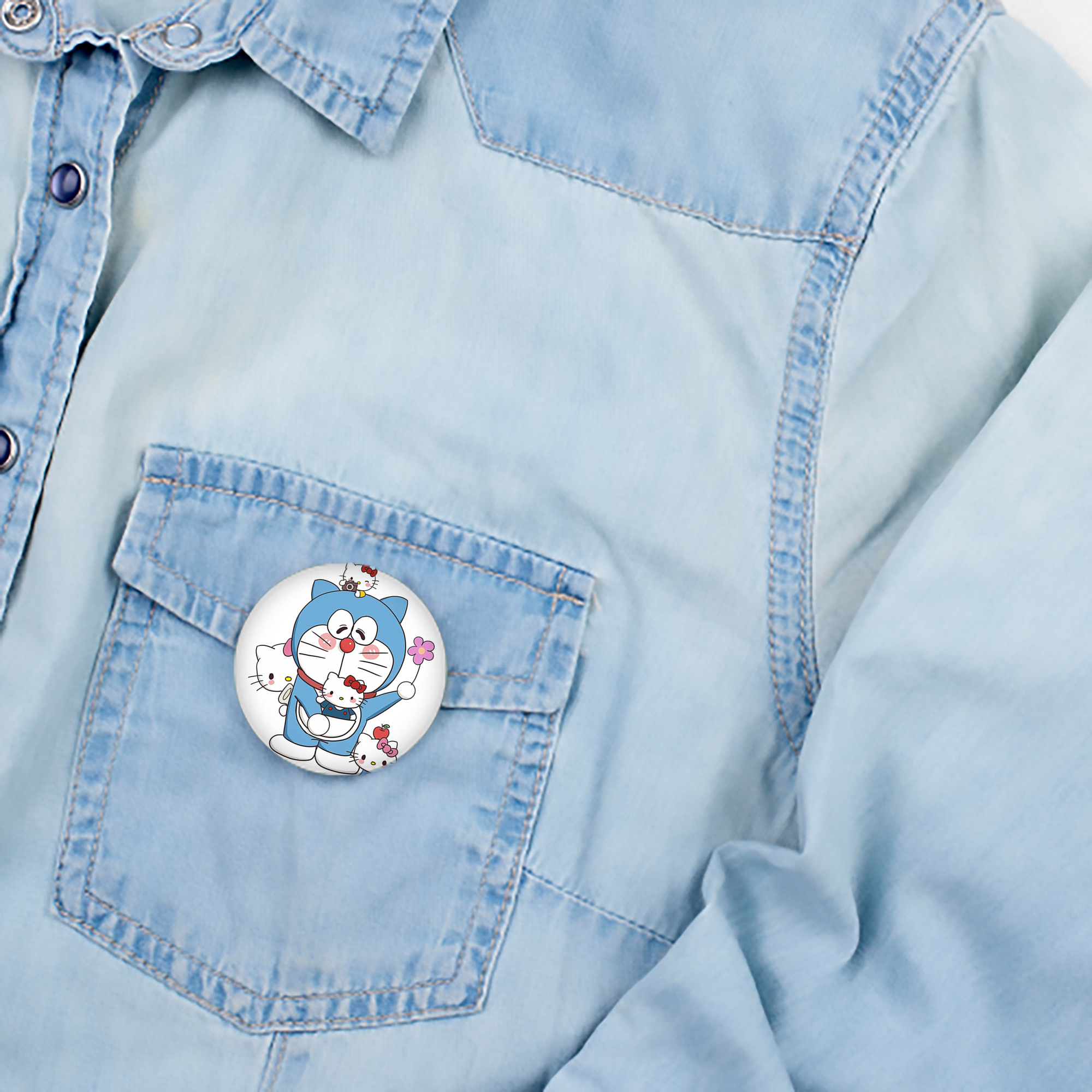 ドラえもん Doraemon 6cm 缶バッジ 複数セット